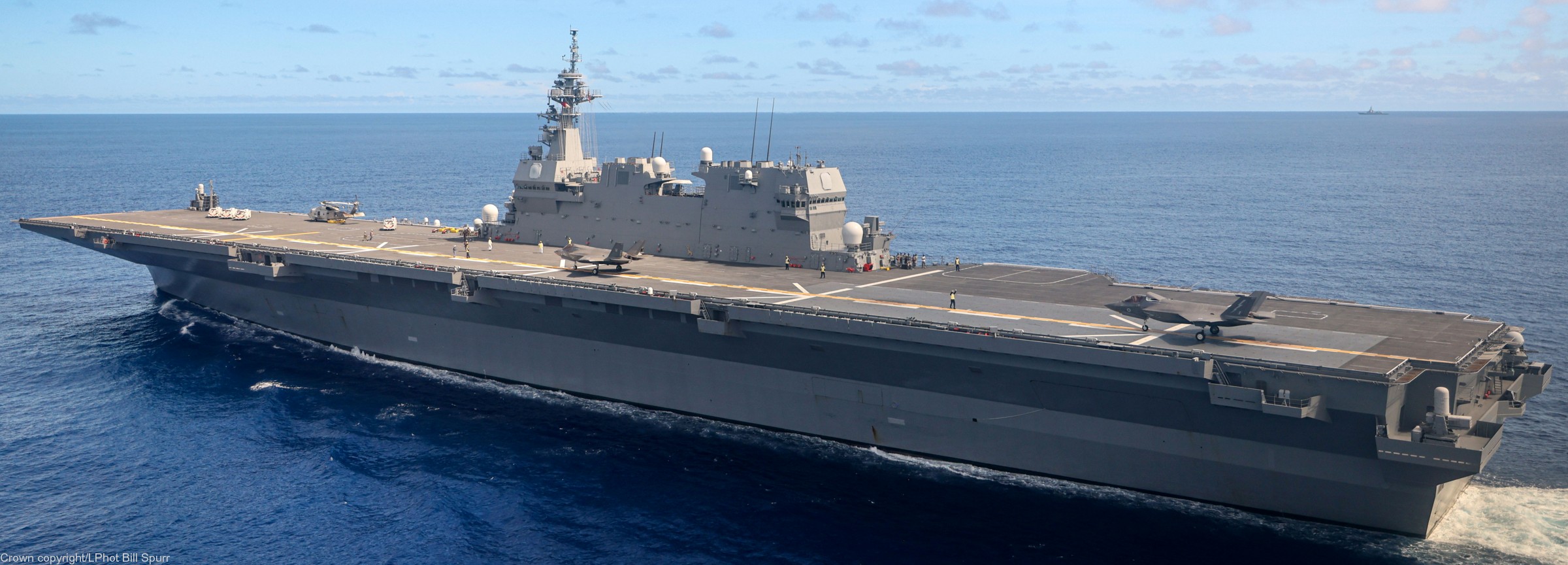 js kaga ddh-184 izumo class helicopter destroyer aircraft carrier f-35b lightning ii japan maritime self defense force jmsdf 35