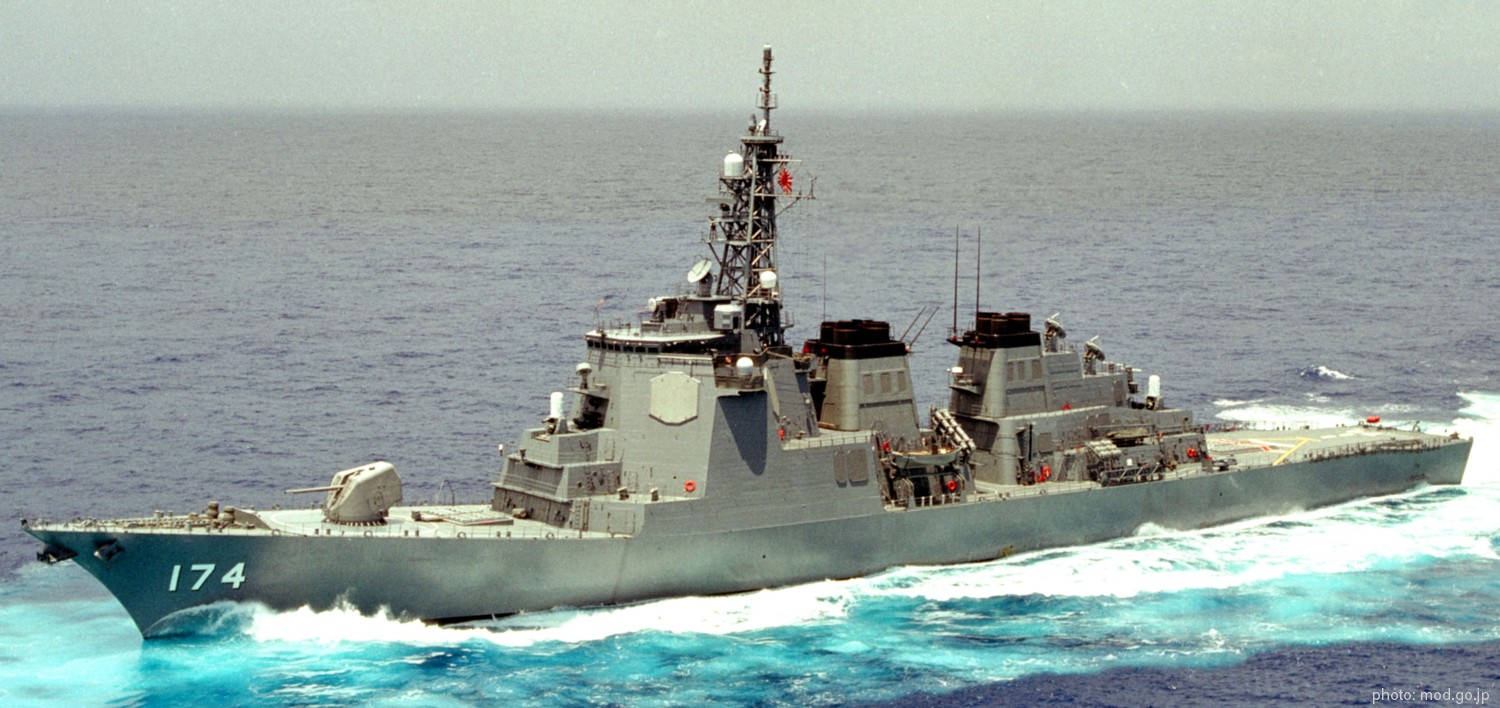 ddg-174 jds kirishima kongou class destroyer japan maritime self defense force jmsdf 45