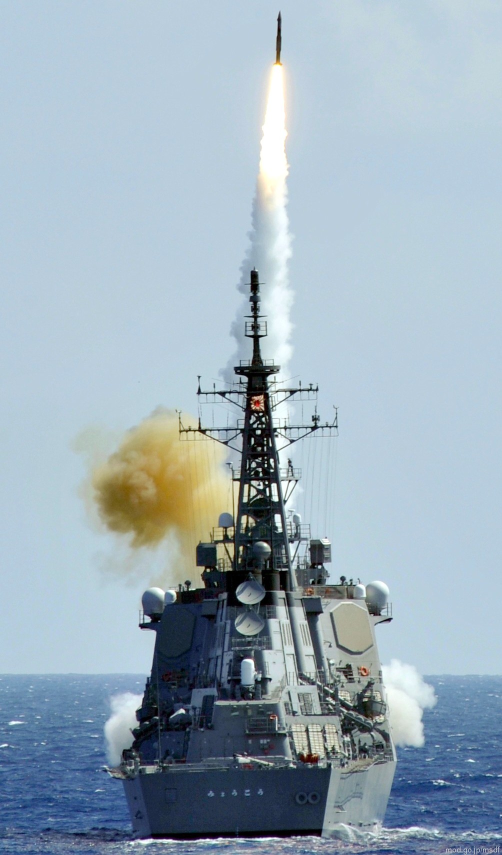ddg-175 js myoko kongo class guided missile destroyer aegis japan maritime self defense force jmsdf standard sm-2 13
