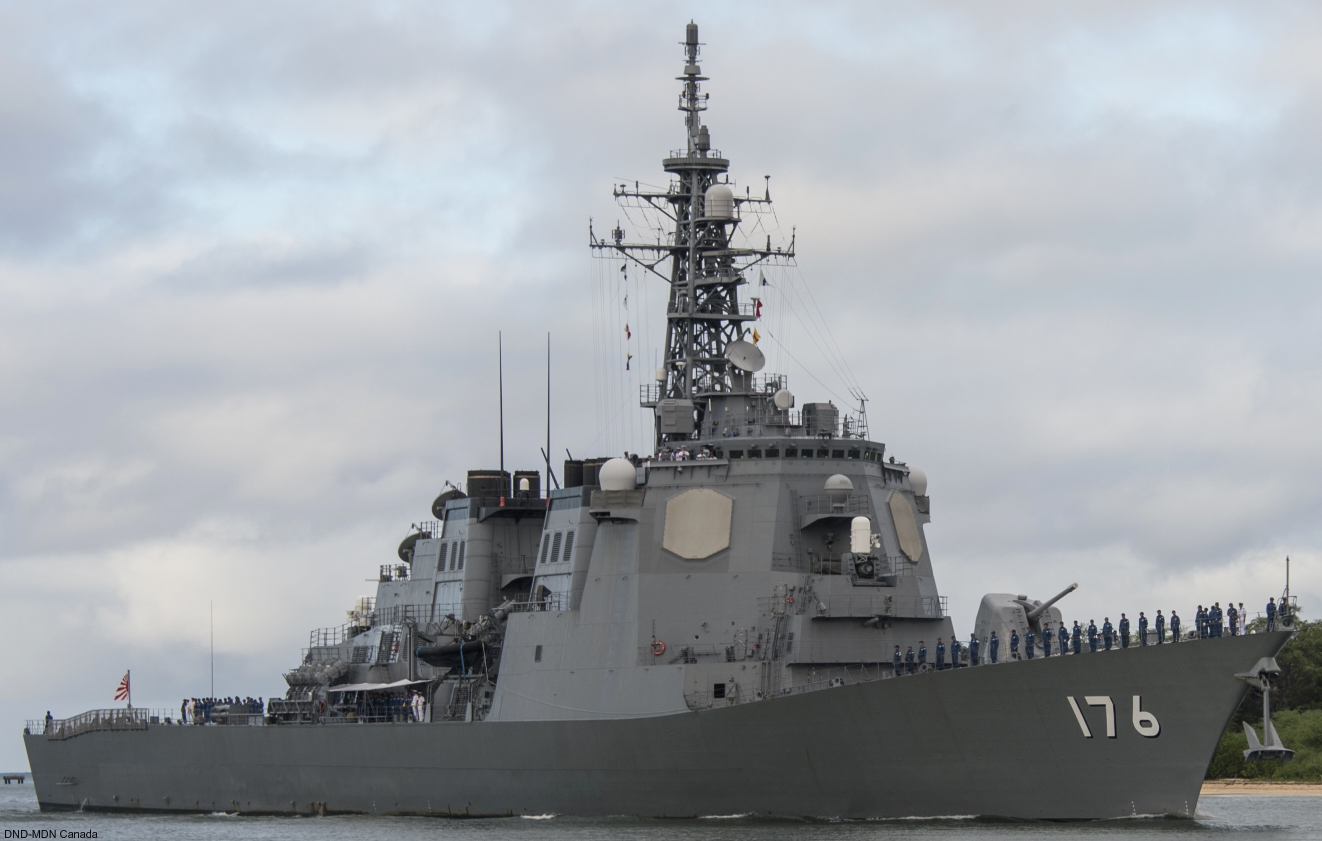 ddg-176 js chokai kongo class guided missile destroyer aegis japan maritime self defense force jmsdf 14