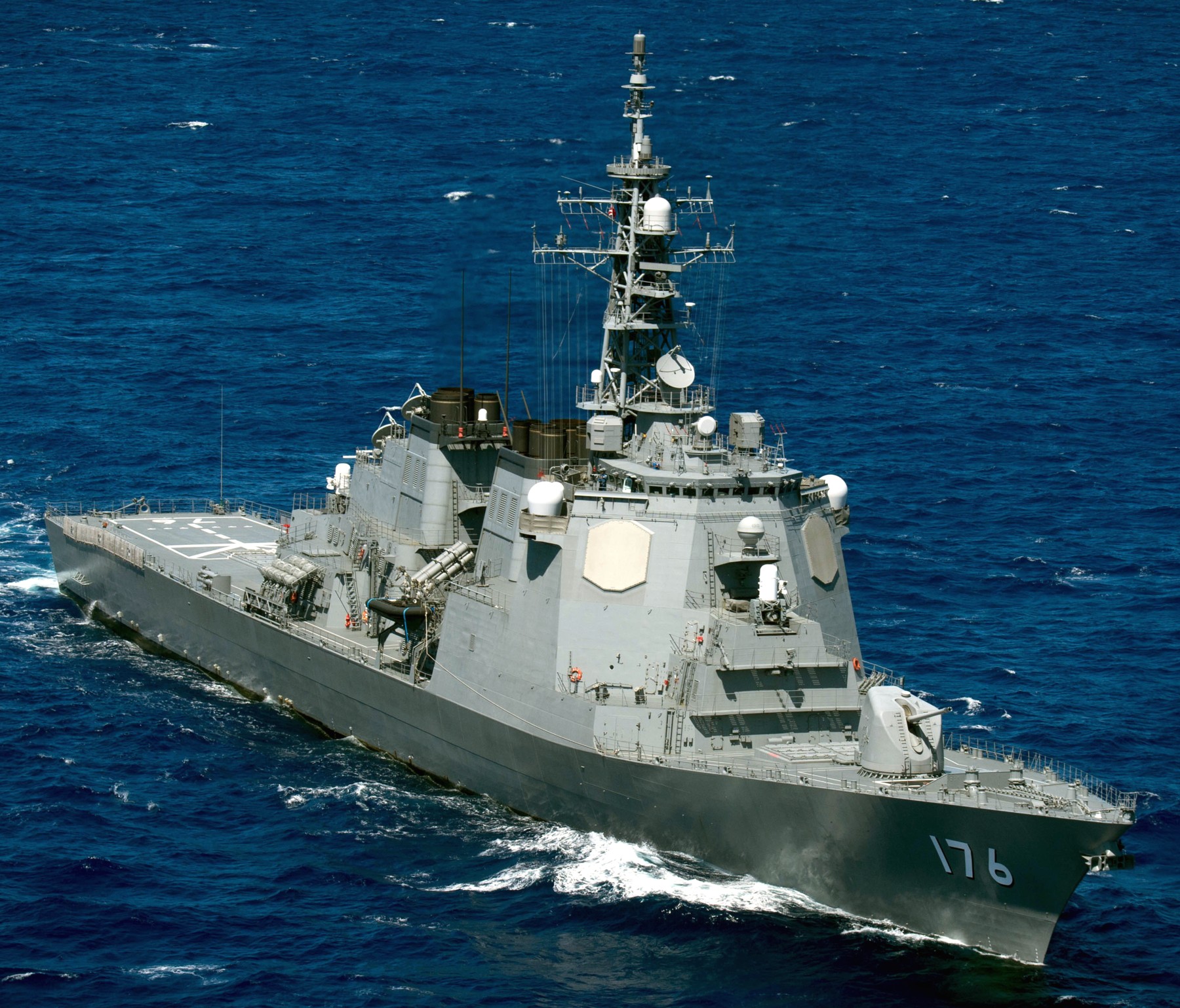 ddg-176 js chokai kongo class guided missile destroyer aegis japan maritime self defense force jmsdf 23