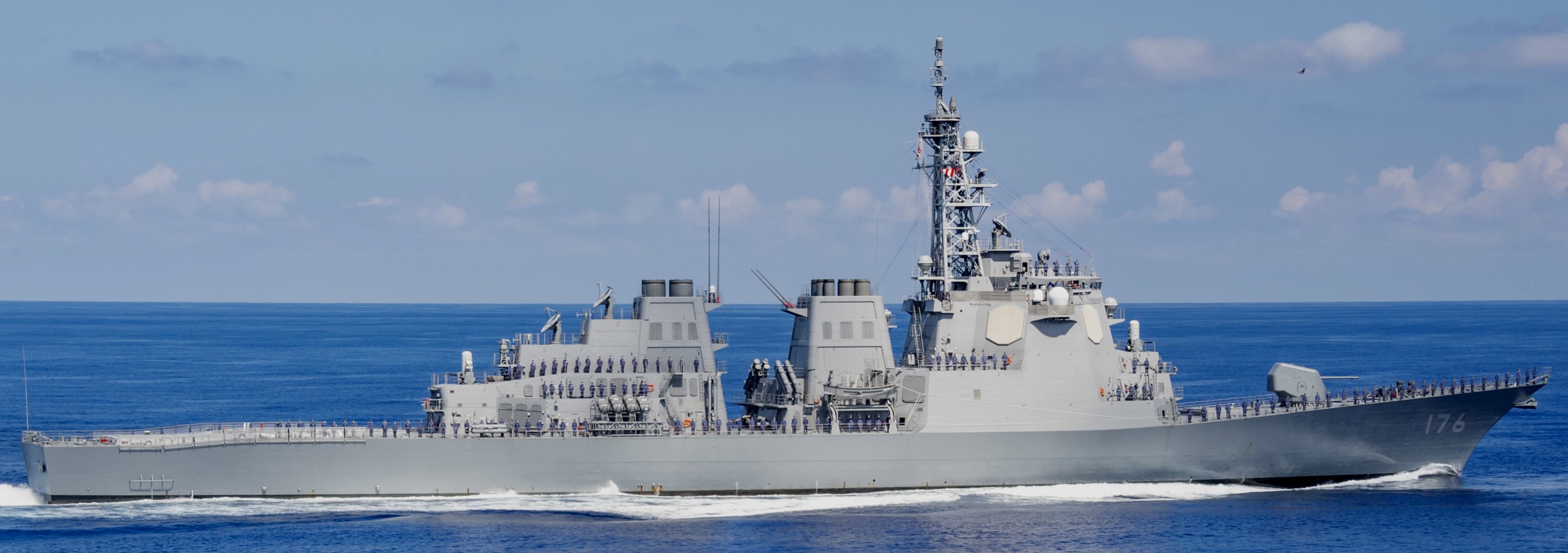 ddg-176 js chokai kongo class guided missile destroyer aegis japan maritime self defense force jmsdf 36
