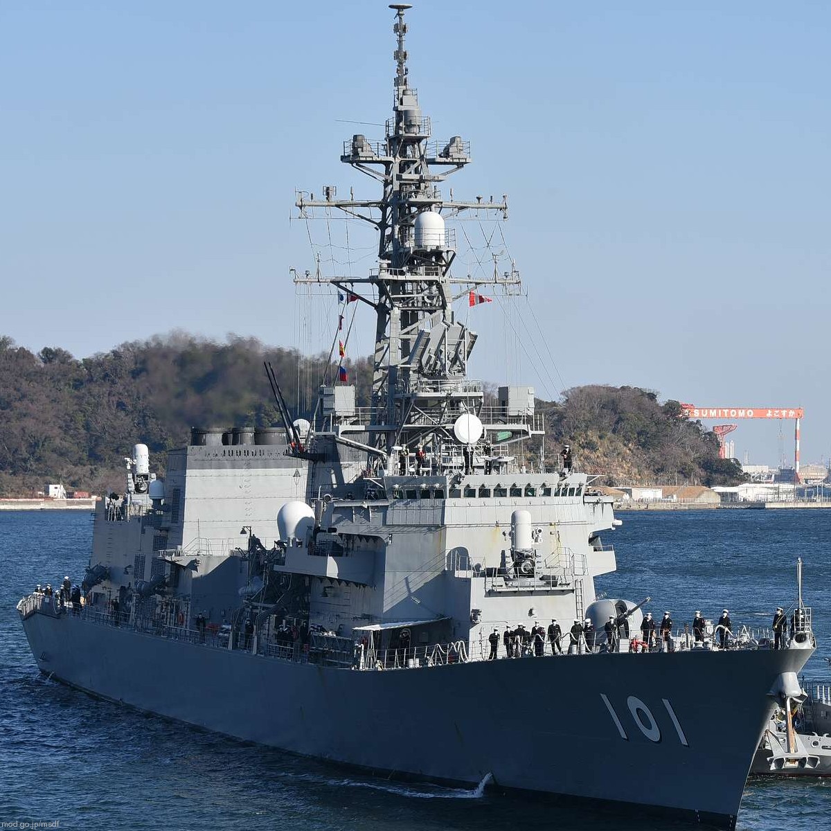 dd-101 js murasame class destroyer japan maritime self defense force jmsdf 39