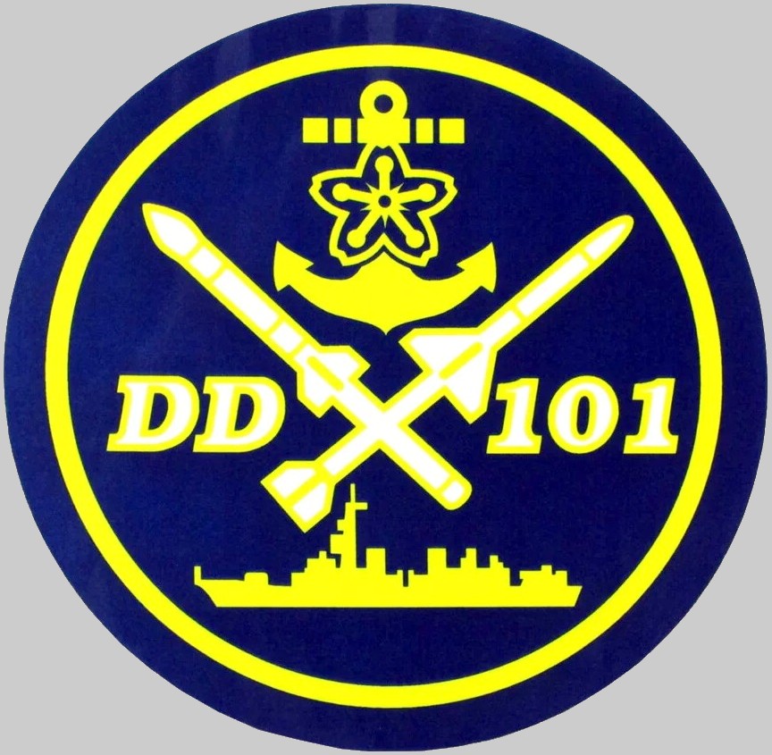 dd-101 js murasame insignia crest patch badge destroyer japan maritime self defense force jmsdf 02x