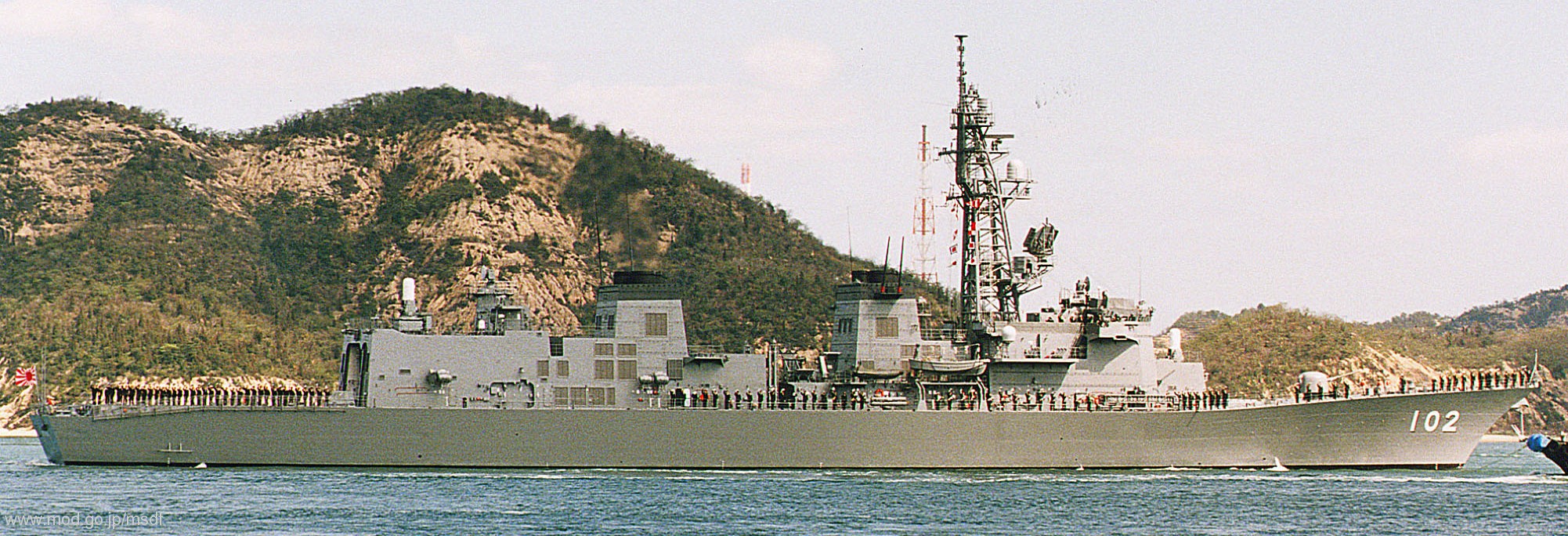 dd-102 js harusame murasame class destroyer japan maritime self defense force jmsdf 02