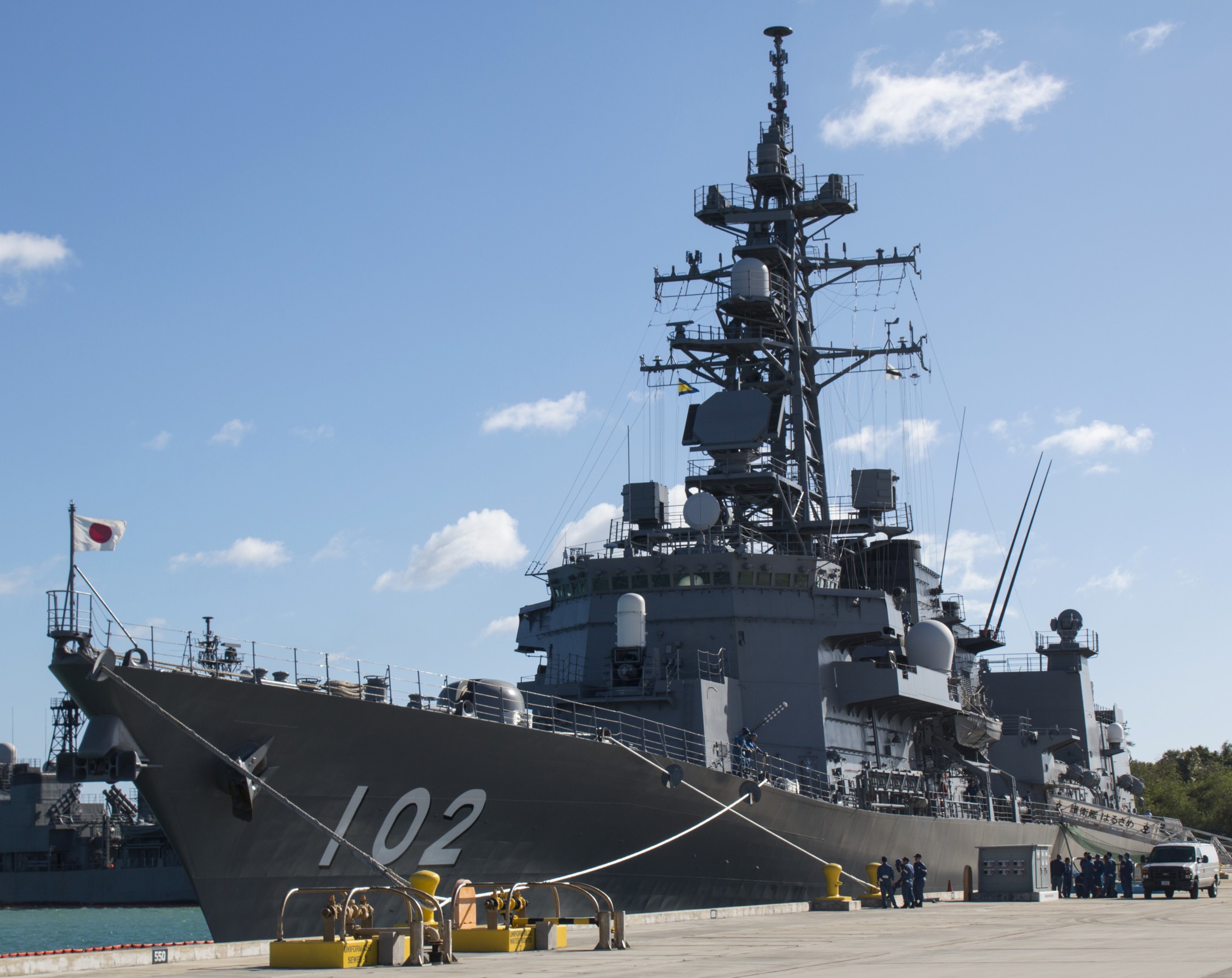 dd-102 js harusame murasame class destroyer japan maritime self defense force jmsdf 07