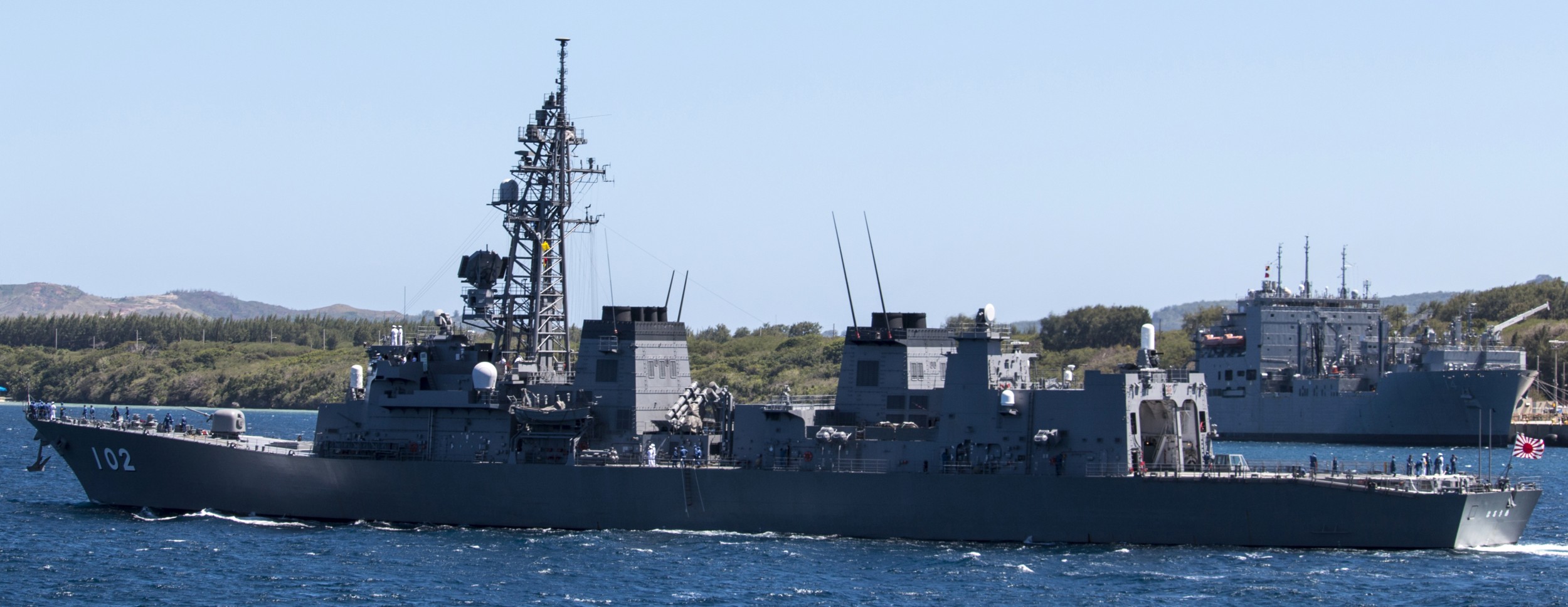 dd-102 js harusame murasame class destroyer japan maritime self defense force jmsdf 10