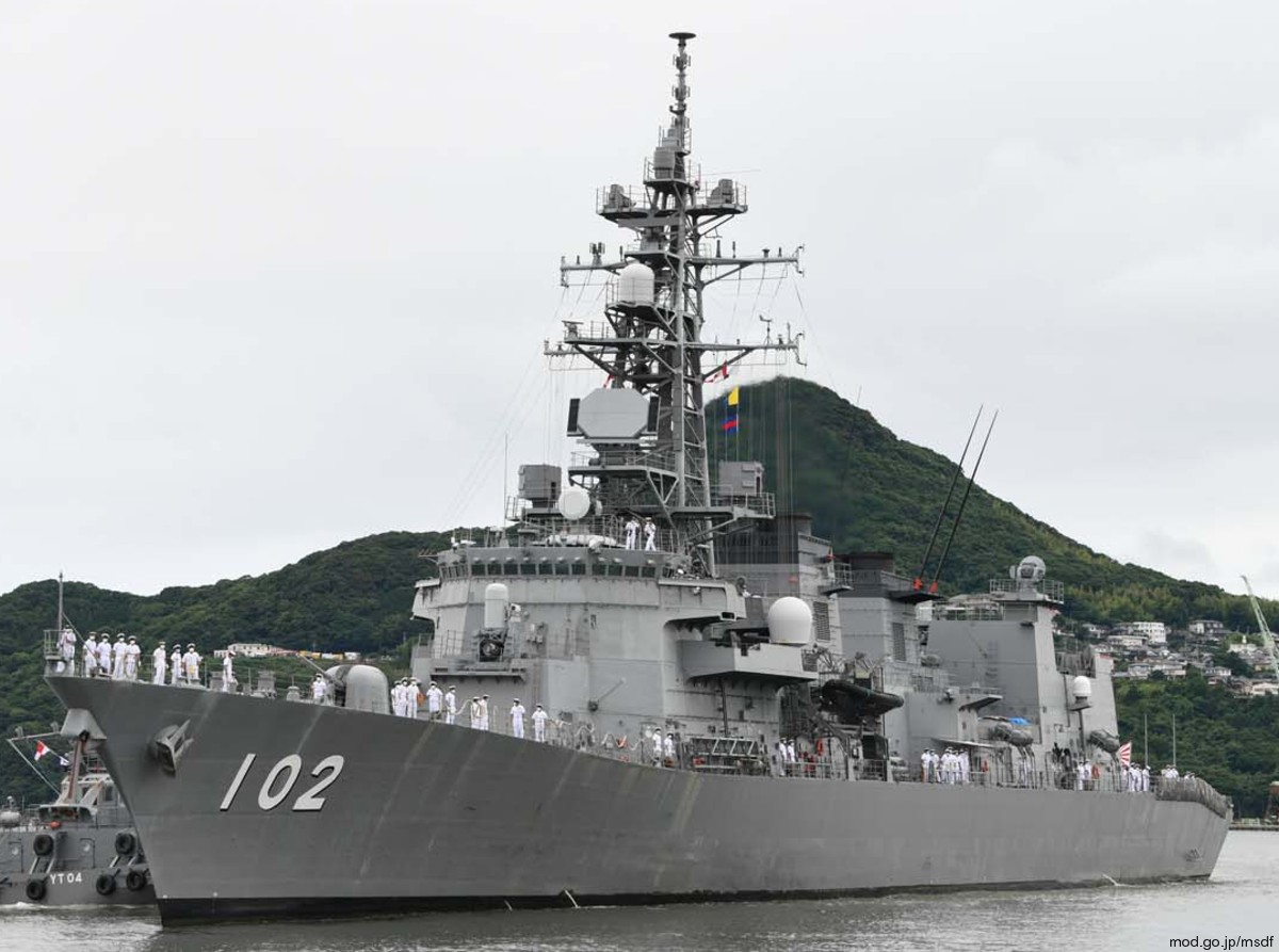dd-102 js harusame murasame class destroyer japan maritime self defense force jmsdf 14