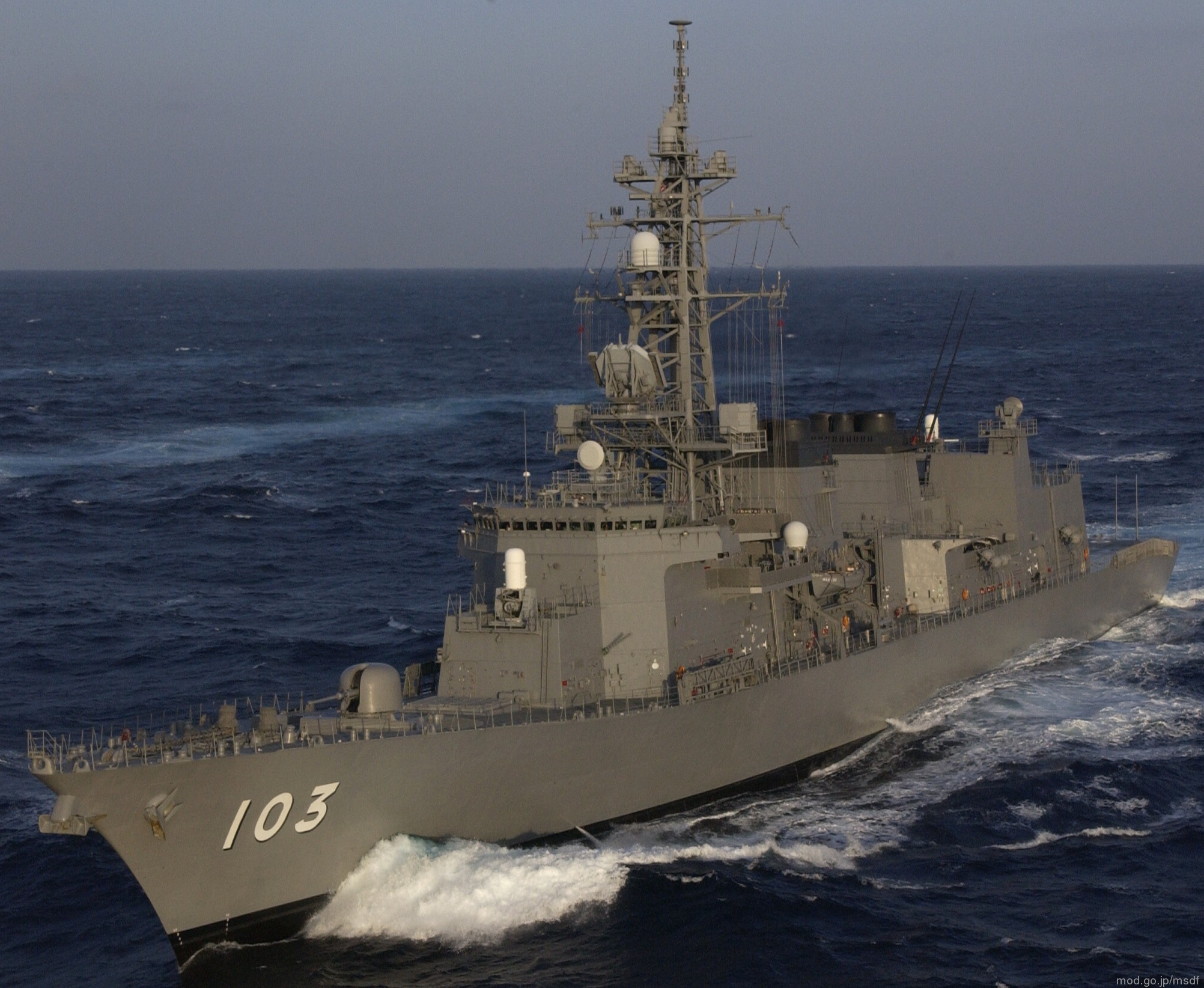 dd-103 js yudachi murasame class destroyer japan maritime self defense force jmsdf 04
