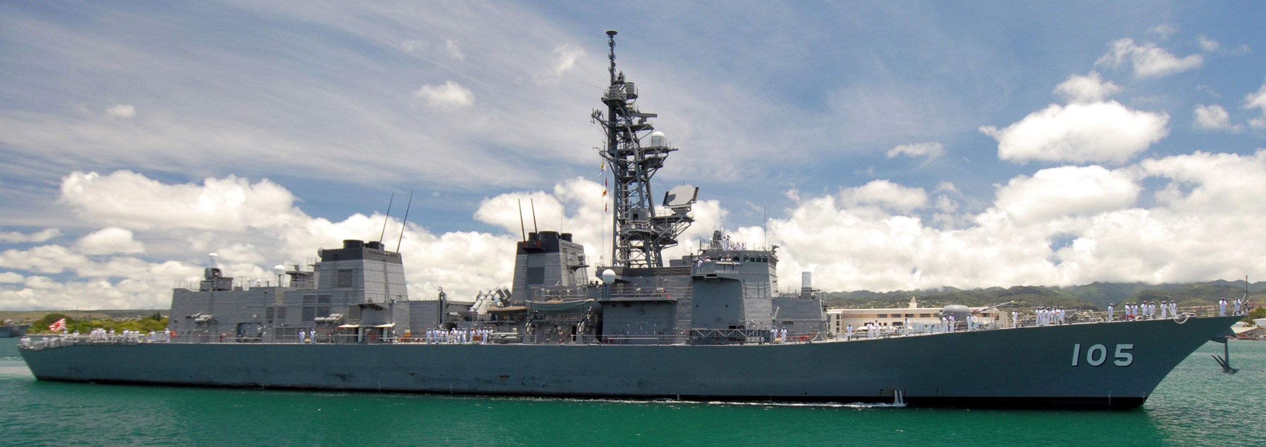 dd-105 js inazuma murasame class destroyer japan maritime self defense force jmsdf 15