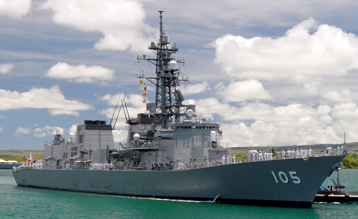 dd-105 js inazuma murasame class destroyer japan maritime self defense force jmsdf 16