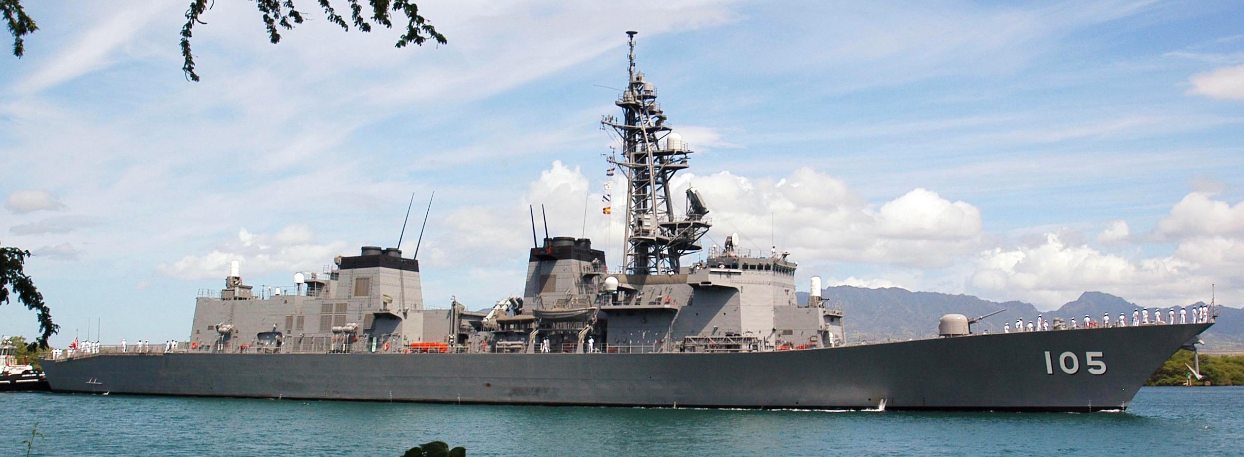 dd-105 js inazuma murasame class destroyer japan maritime self defense force jmsdf 17