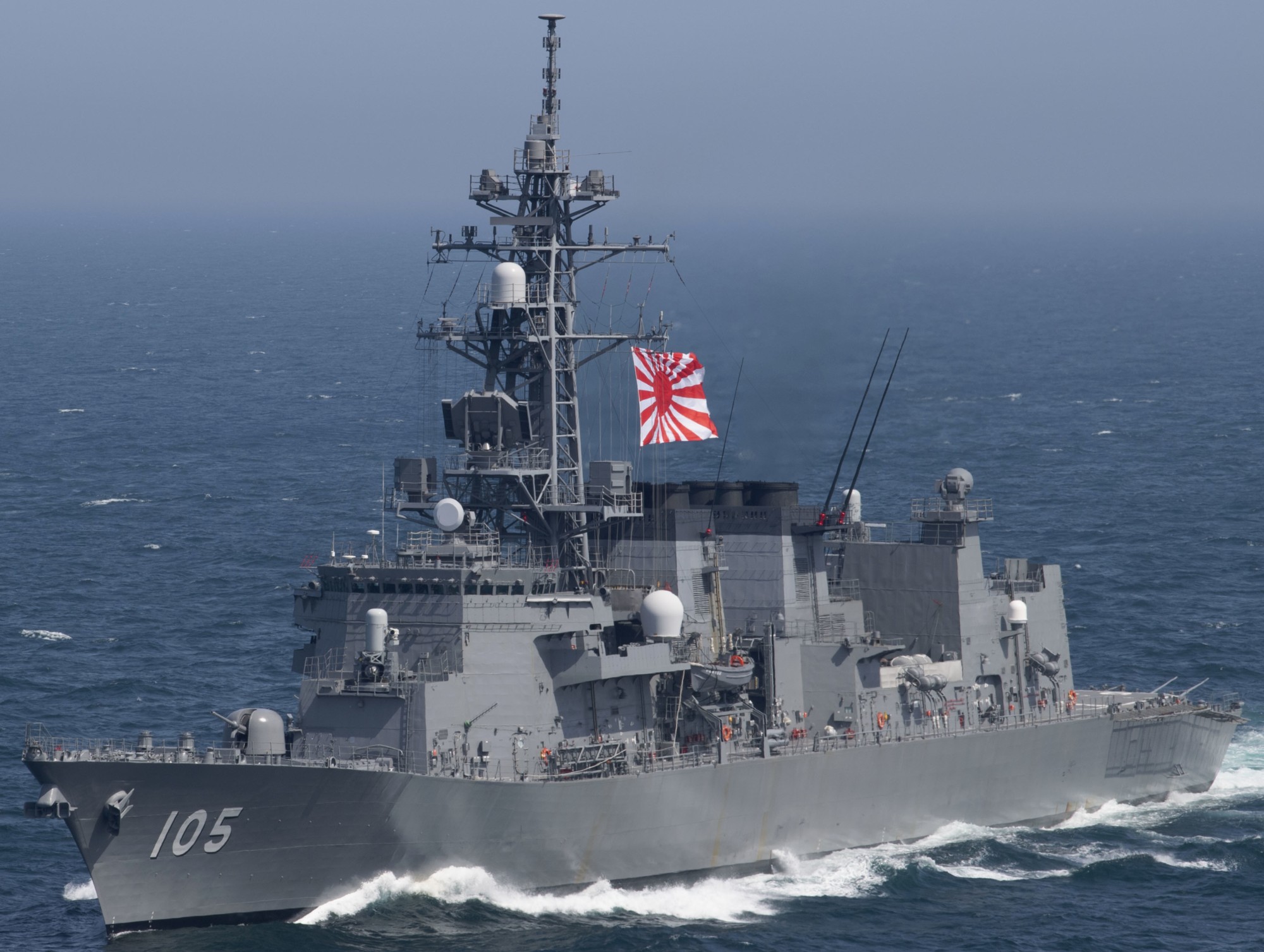 dd-105 js inazuma murasame class destroyer japan maritime self defense force jmsdf 20