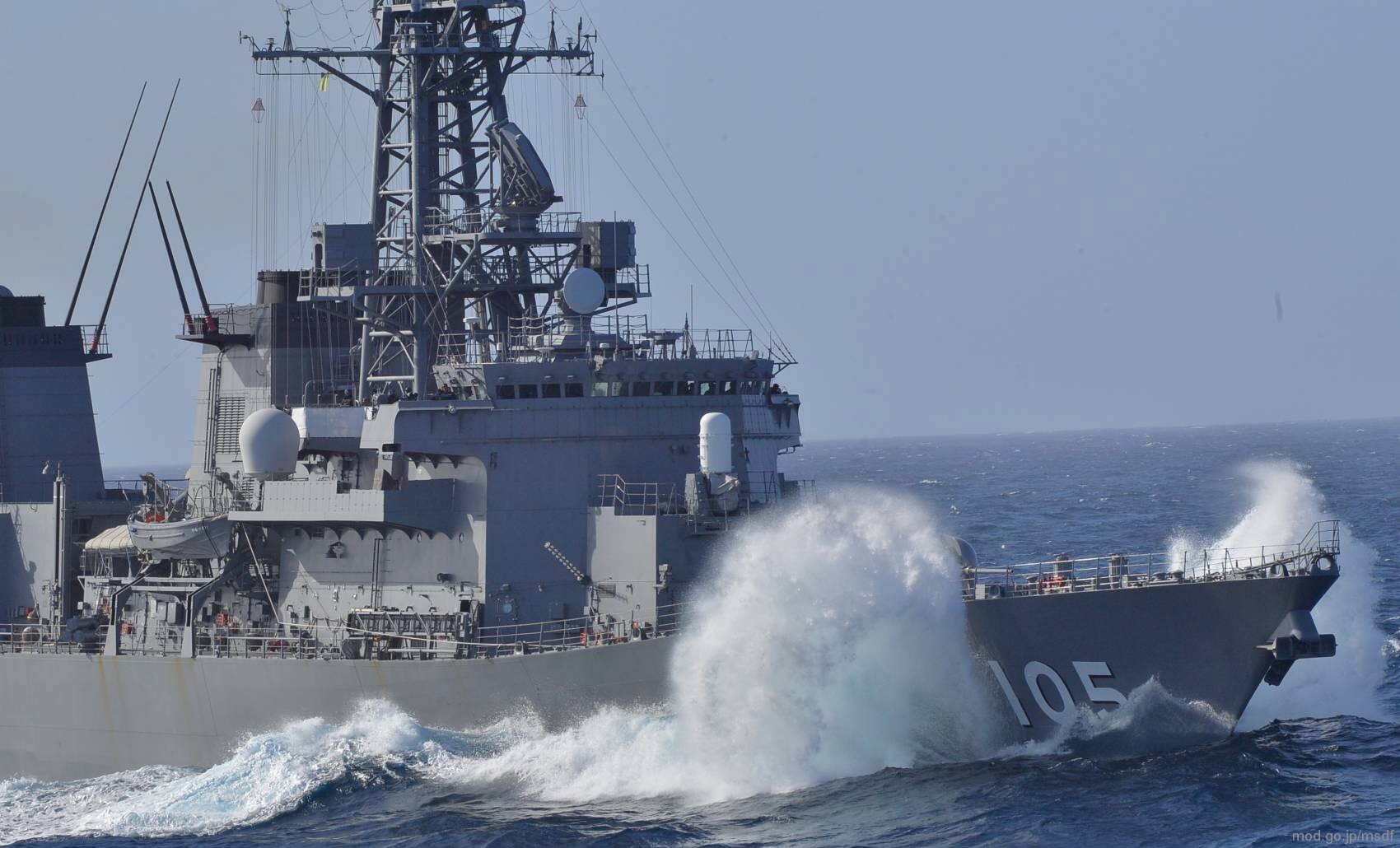 dd-105 js inazuma murasame class destroyer japan maritime self defense force jmsdf 26