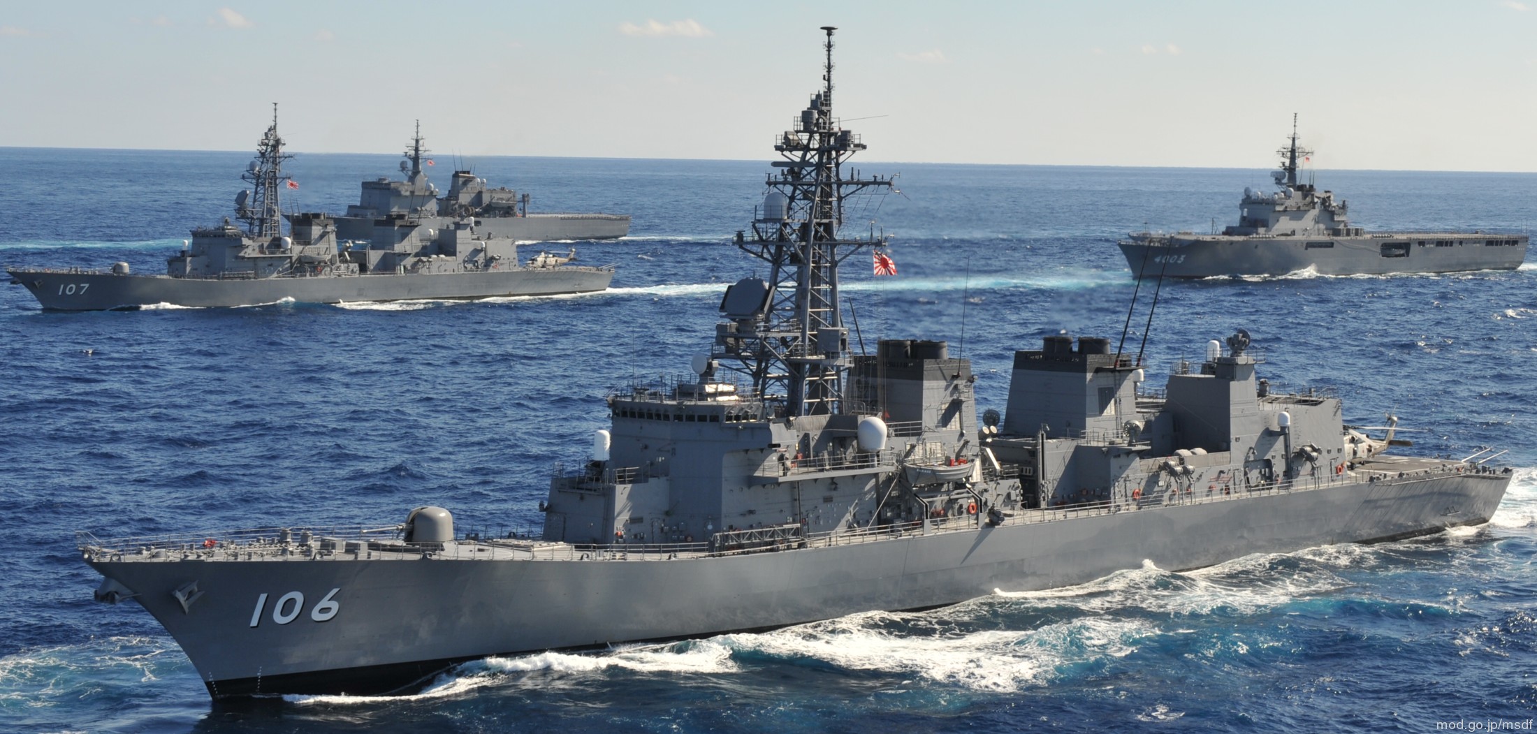 dd-106 js samidare murasame class destroyer japan maritime self defense force jmsdf 03
