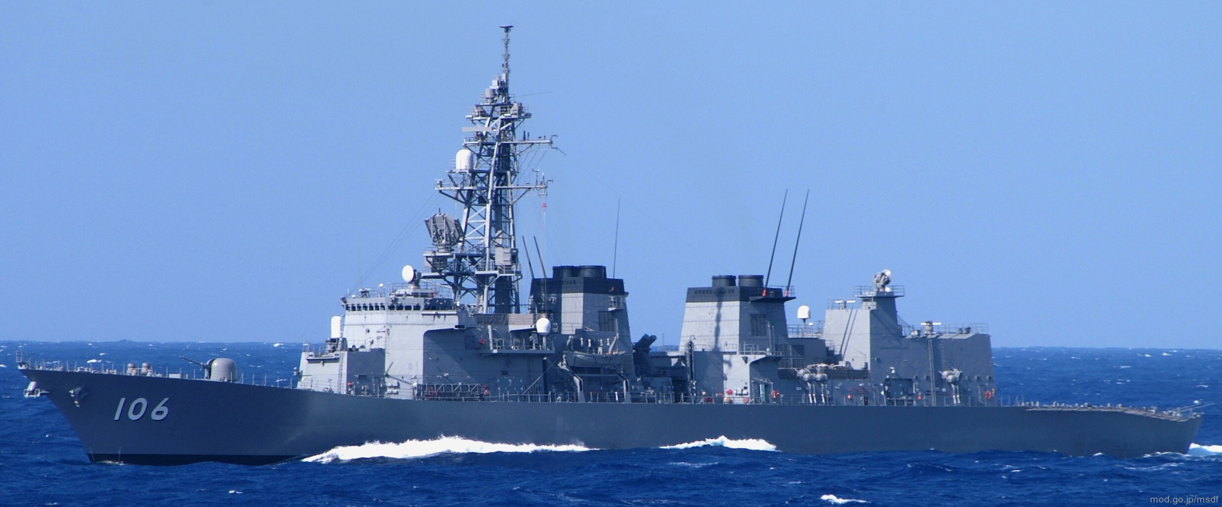 dd-106 js samidare murasame class destroyer japan maritime self defense force jmsdf 13