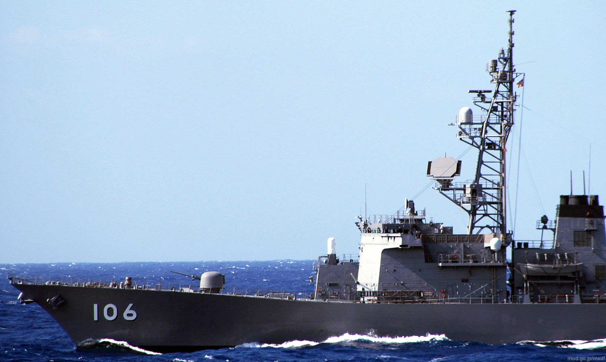 dd-106 js samidare murasame class destroyer japan maritime self defense force jmsdf 14