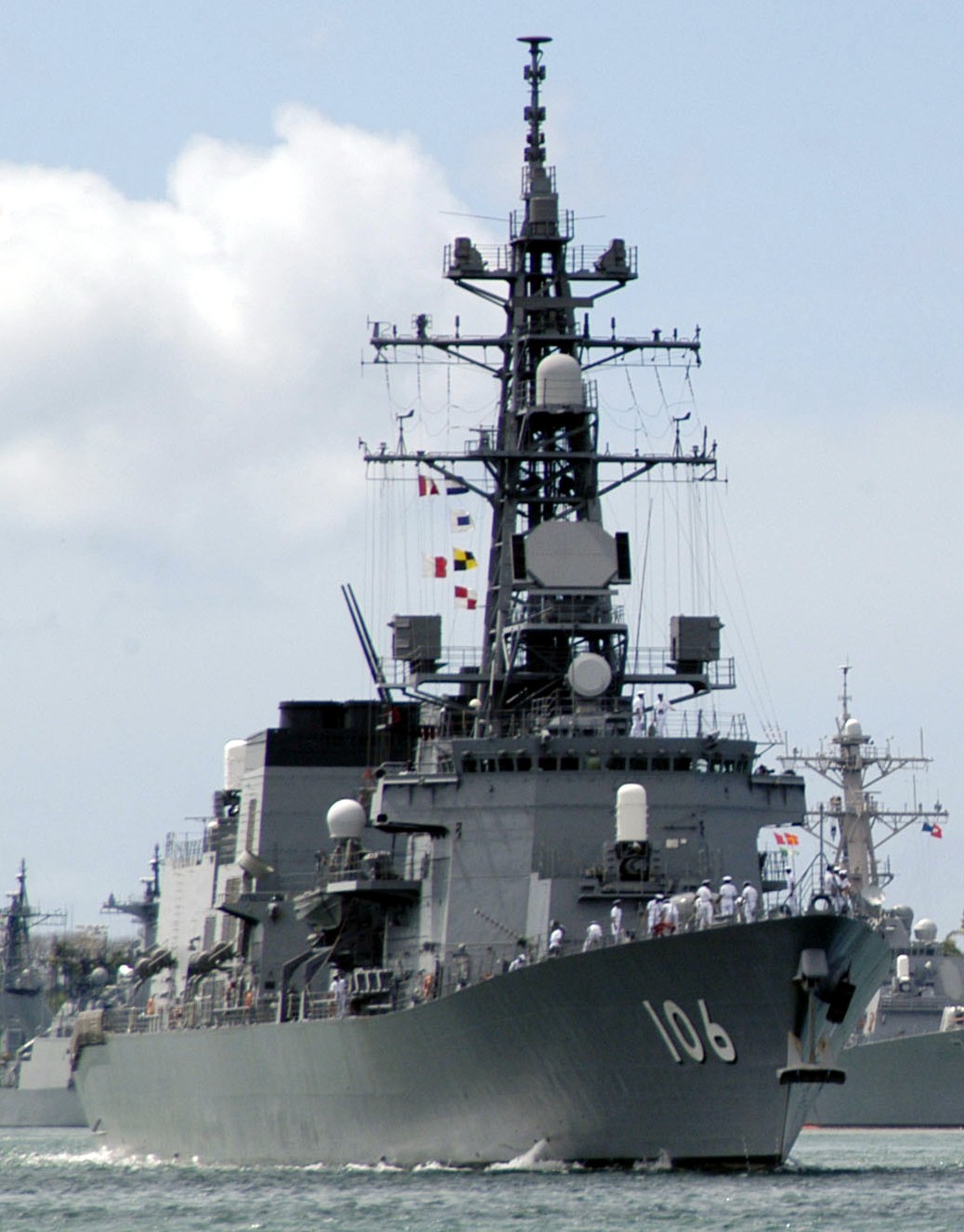 dd-106 js samidare murasame class destroyer japan maritime self defense force jmsdf 25
