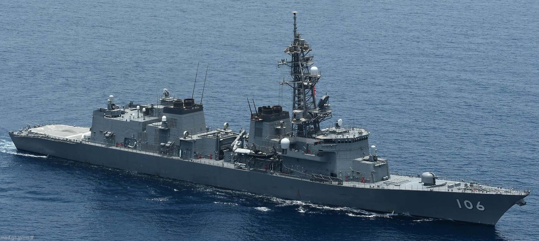 dd-106 js samidare murasame class destroyer japan maritime self defense force jmsdf 39