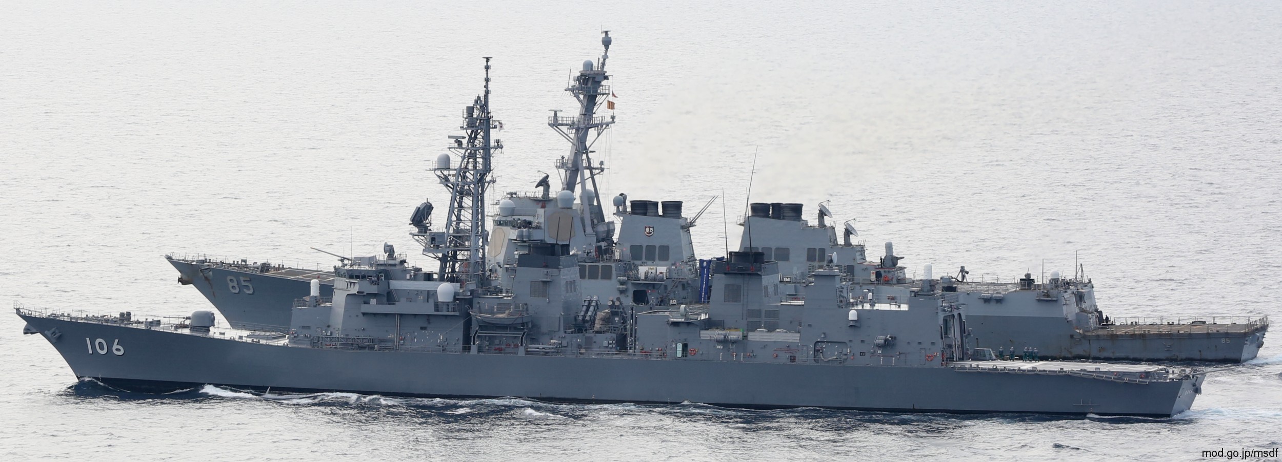 dd-106 js samidare murasame class destroyer japan maritime self defense force jmsdf 43