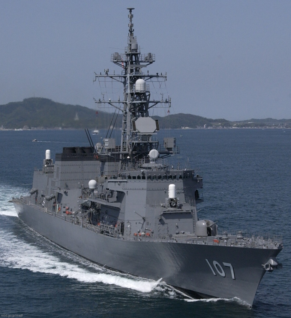 dd-107 js ikazuchi murasame class destroyer japan maritime self defense force jmsdf 07