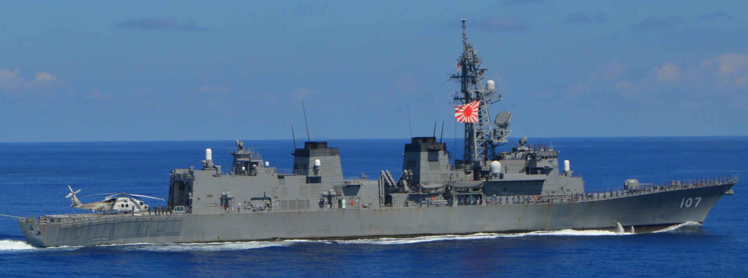 dd-107 js ikazuchi murasame class destroyer japan maritime self defense force jmsdf 22