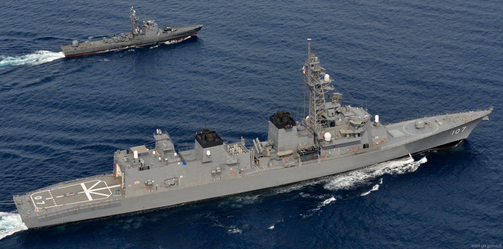 dd-107 js ikazuchi murasame class destroyer japan maritime self defense force jmsdf 35
