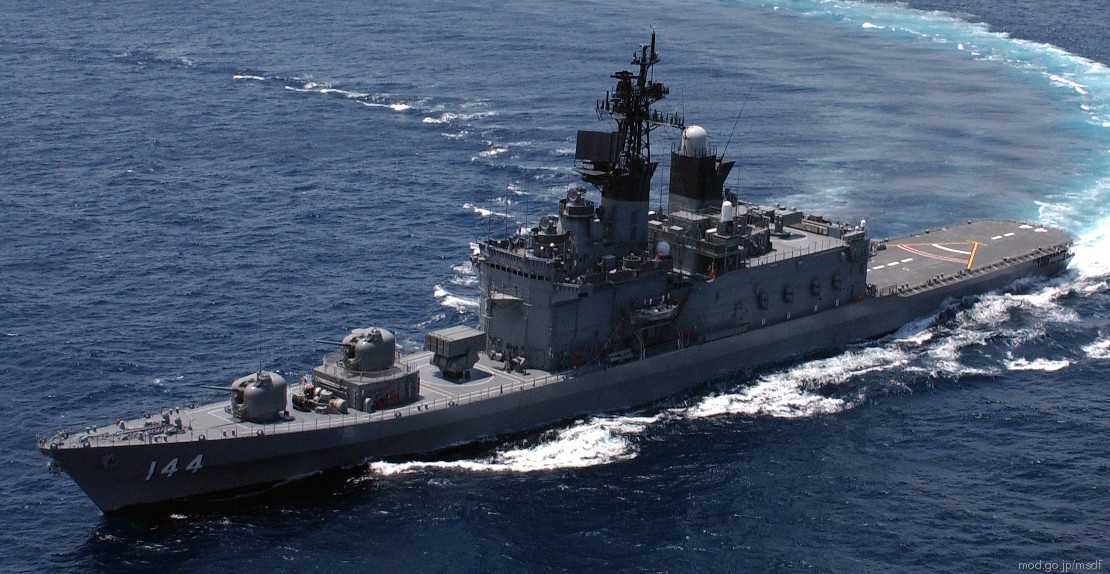 ddh-144 jds kurama shirane class helicopter destroyer japan maritime self defense force jmsdf 16