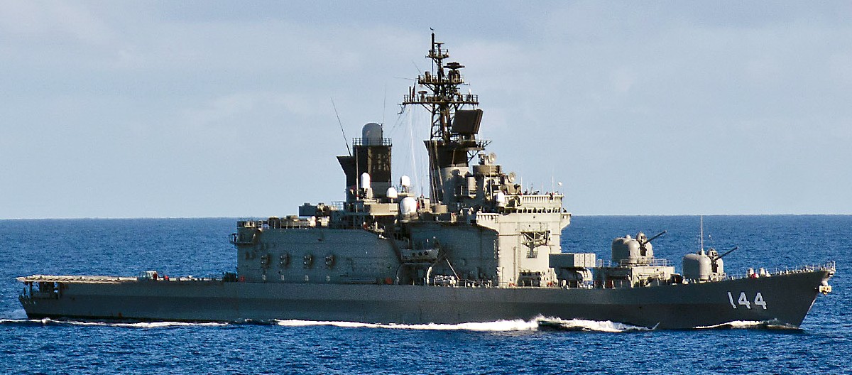 ddh-144 jds kurama shirane class helicopter destroyer japan maritime self defense force jmsdf 25