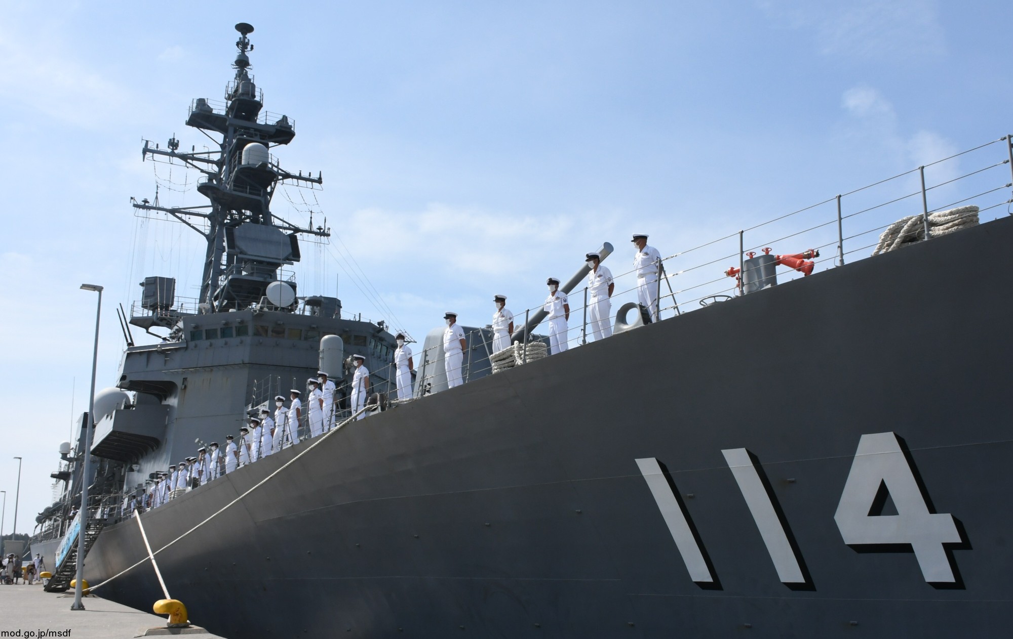 dd-114 js suzunami takanami class destroyer japan maritime self defense force jmsdf 21