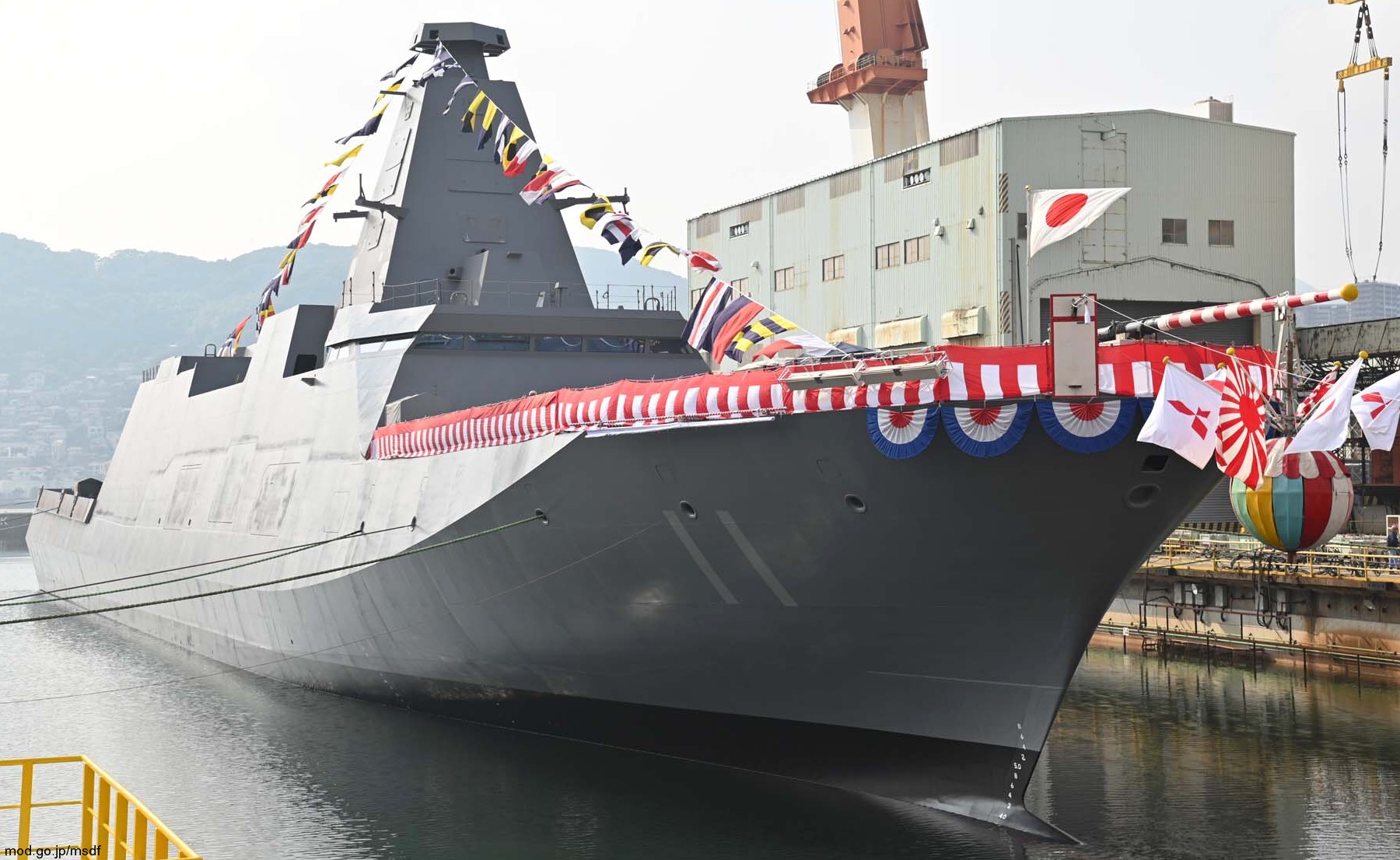 ffm-11 js tatsuta mogami class frigate japan maritime self defense force jmsdf mitsubishi mhi nagasaki 03x