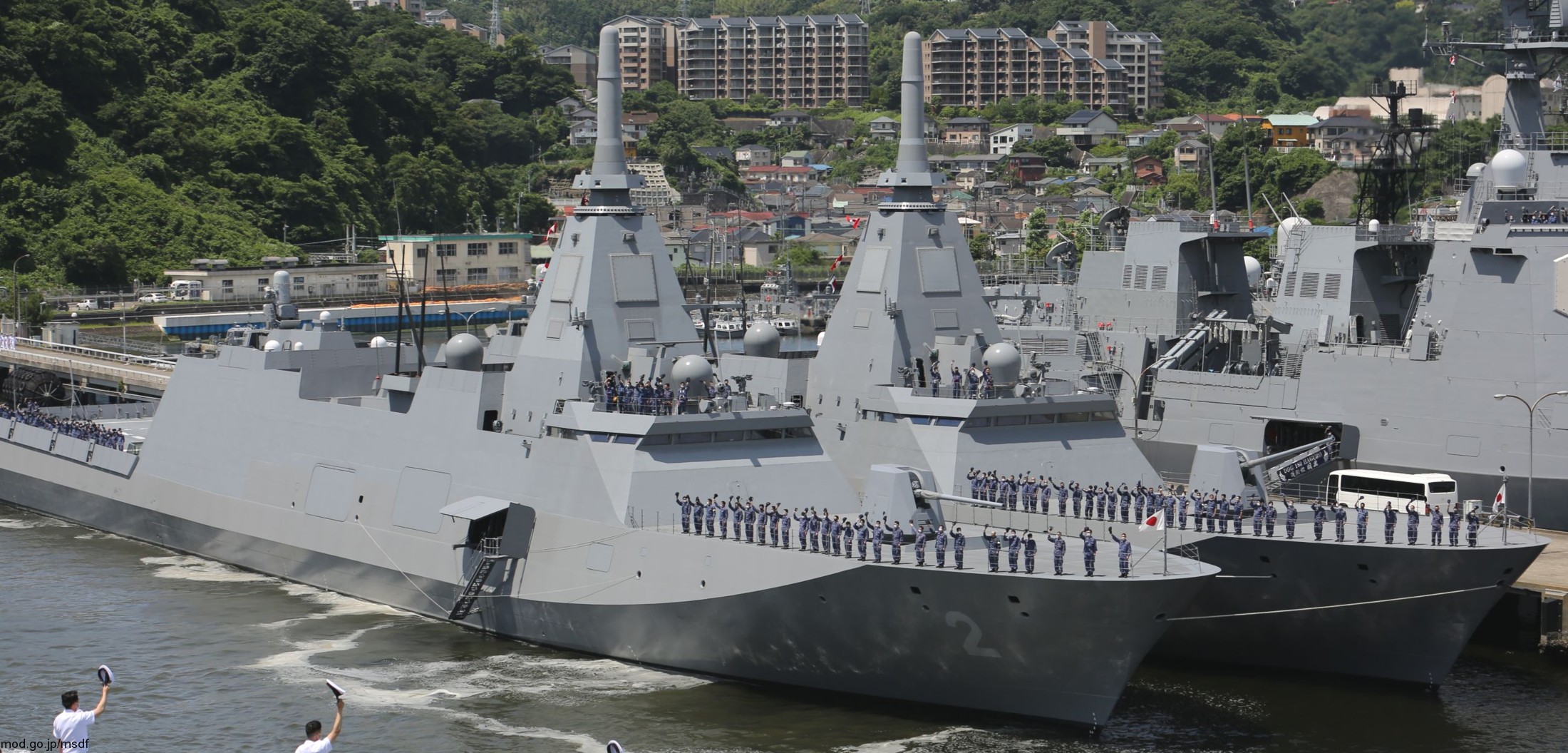 ffm-2 js kumano mogami class frigate multi-mission japan maritime self defense force jmsdf navy 21