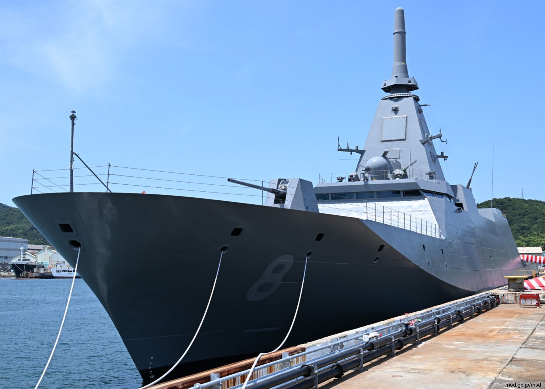 ffm-8 js yubetsu mogami class frigate multi-mission missile japan maritime self defense force jmsdf 09