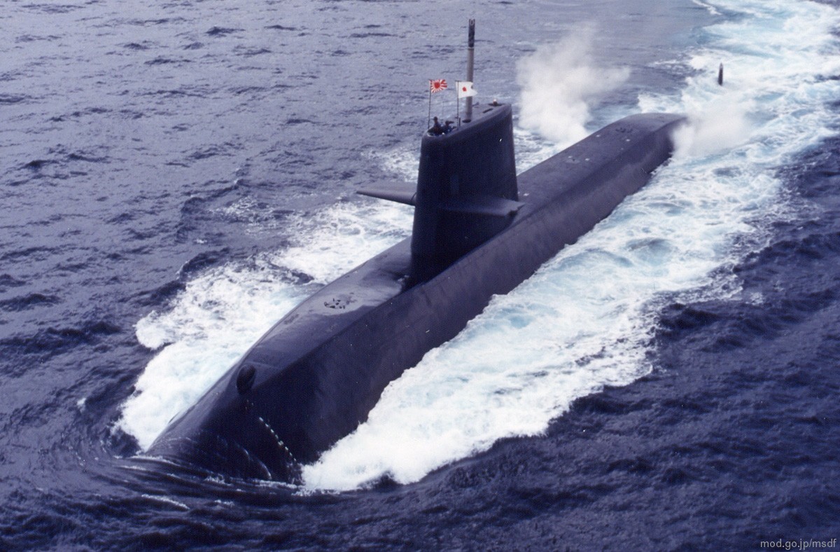 ss-590 jds oyashio class attack submarine japan maritime self defense force jmsdf 09