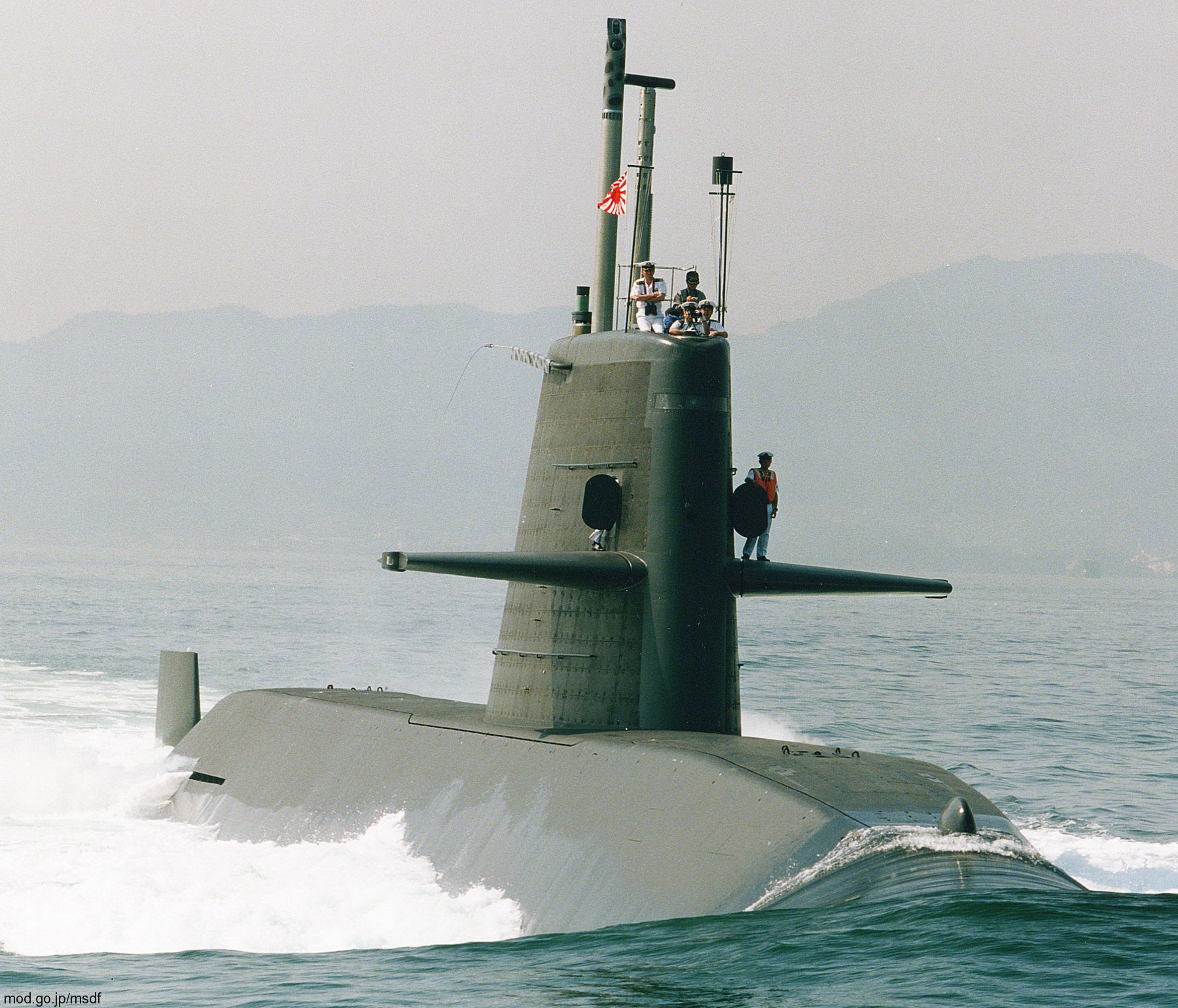 ss-591 jds michishio oyashio class attack submarine japan maritime self defense force jmsdf 04