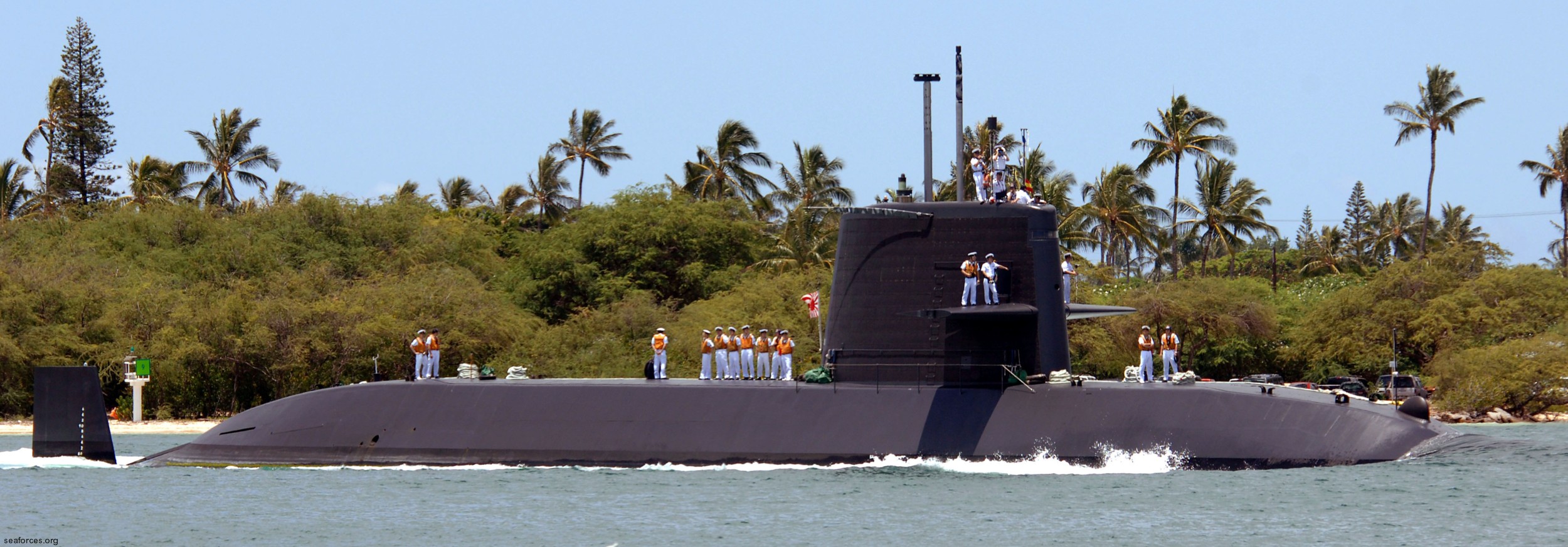 ss-595 jds narushio oyashio class attack submarine japan maritime self defense force jmsdf 14