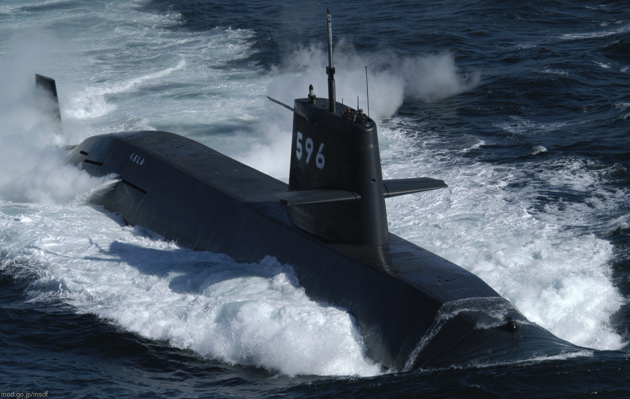 ss-596 jds kuroshio oyashio class attack submarine japan maritime self defense force jmsdf 06