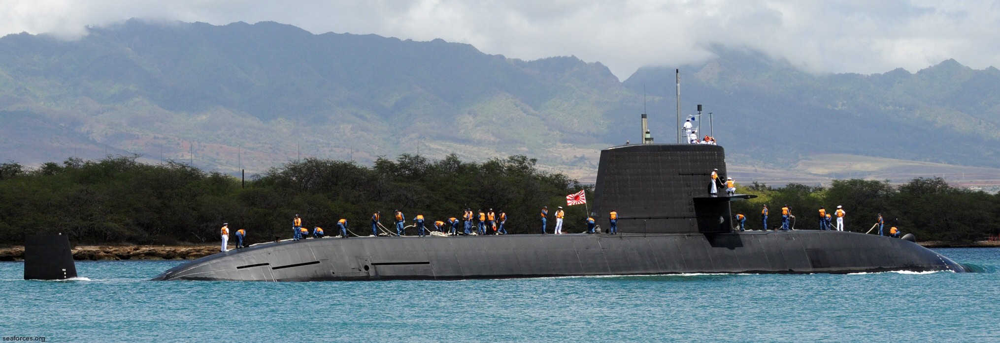 ss-600 jds mochishio oyashio class attack submarine japan maritime self defense force jmsdf 02