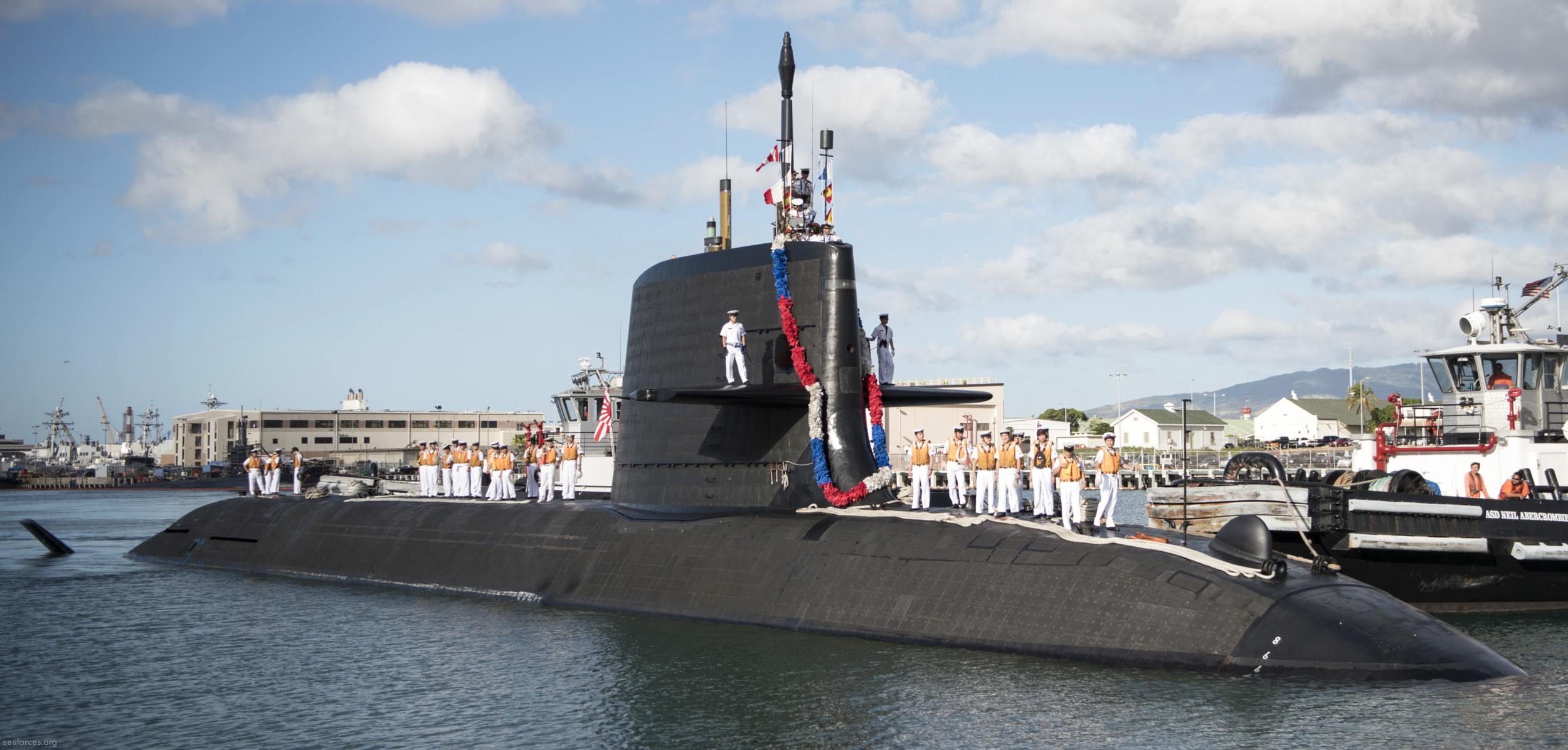 ss-502 js unryu 16ss class attack submarine ssk japan maritime self defense force jmsdf 02