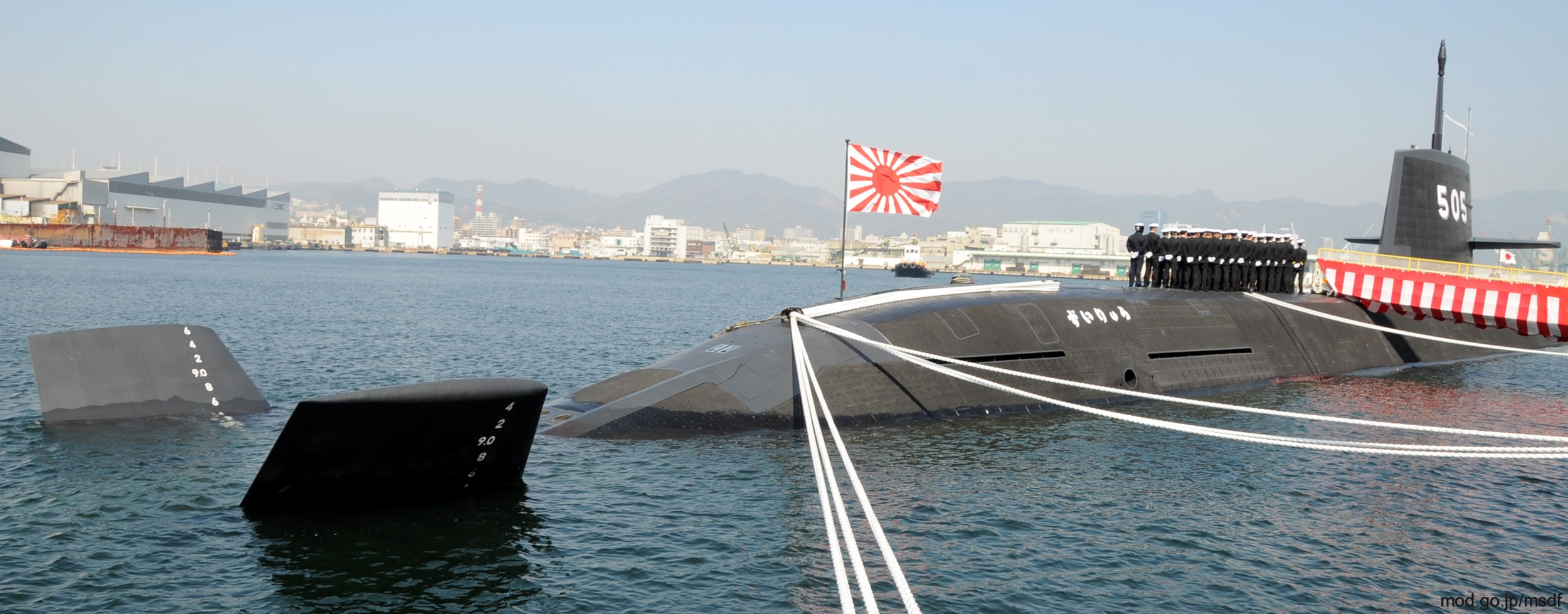 ss-505 js zuiryu 16ss soryu class attack submarine ssk japan maritime self defense force jmsdf 04