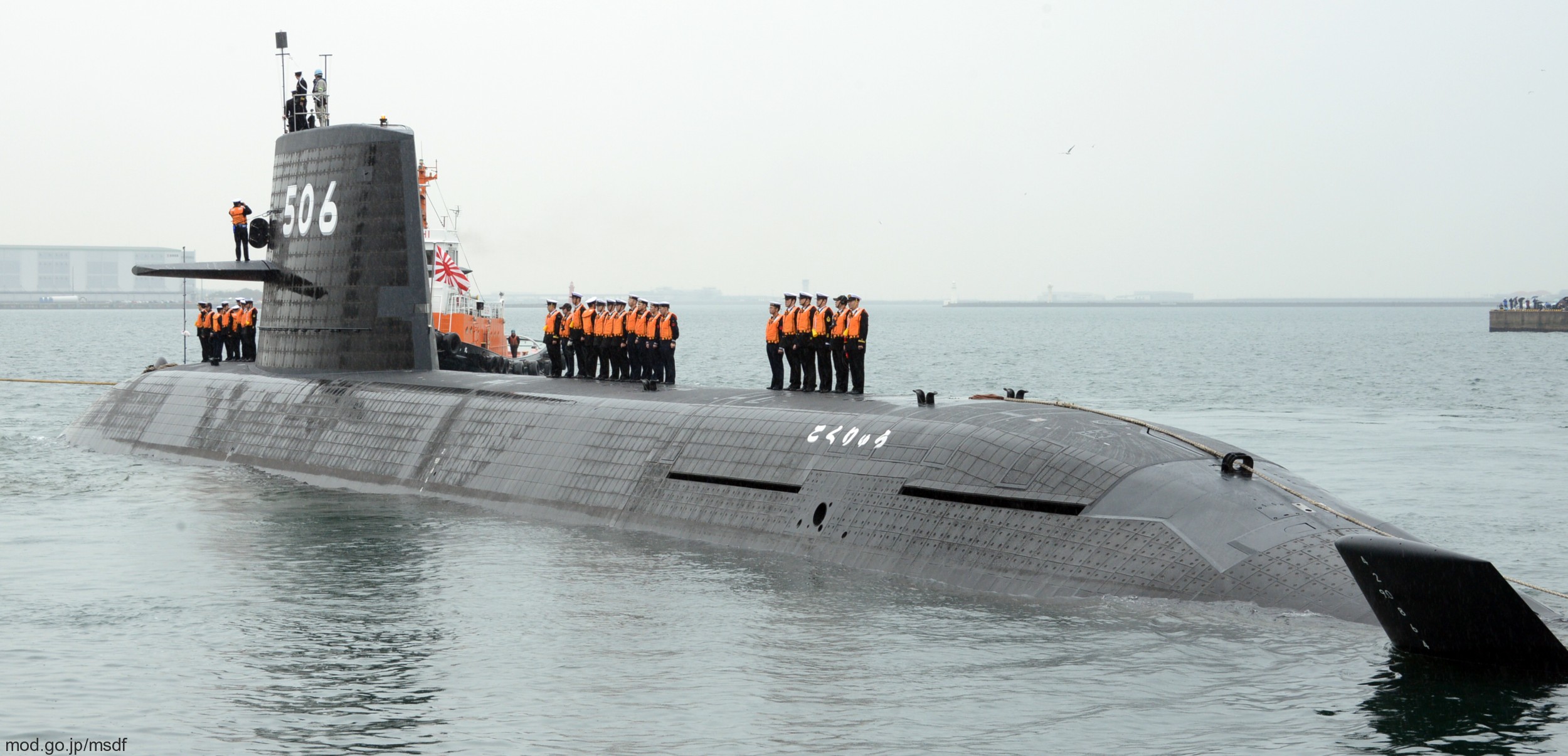ss-506 js kokuryu 16ss soryu class attack submarine ssk japan maritime self defense force jmsdf 02