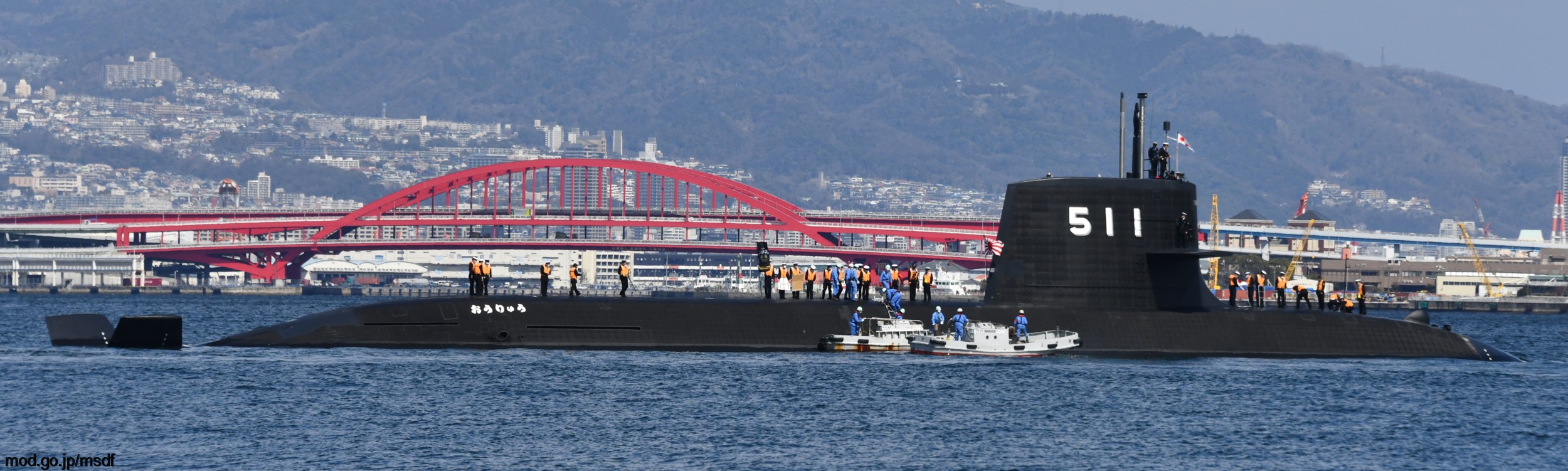 ss-511 js oryu 16ss soryu class attack submarine ssk japan maritime self defense force jmsdf 02