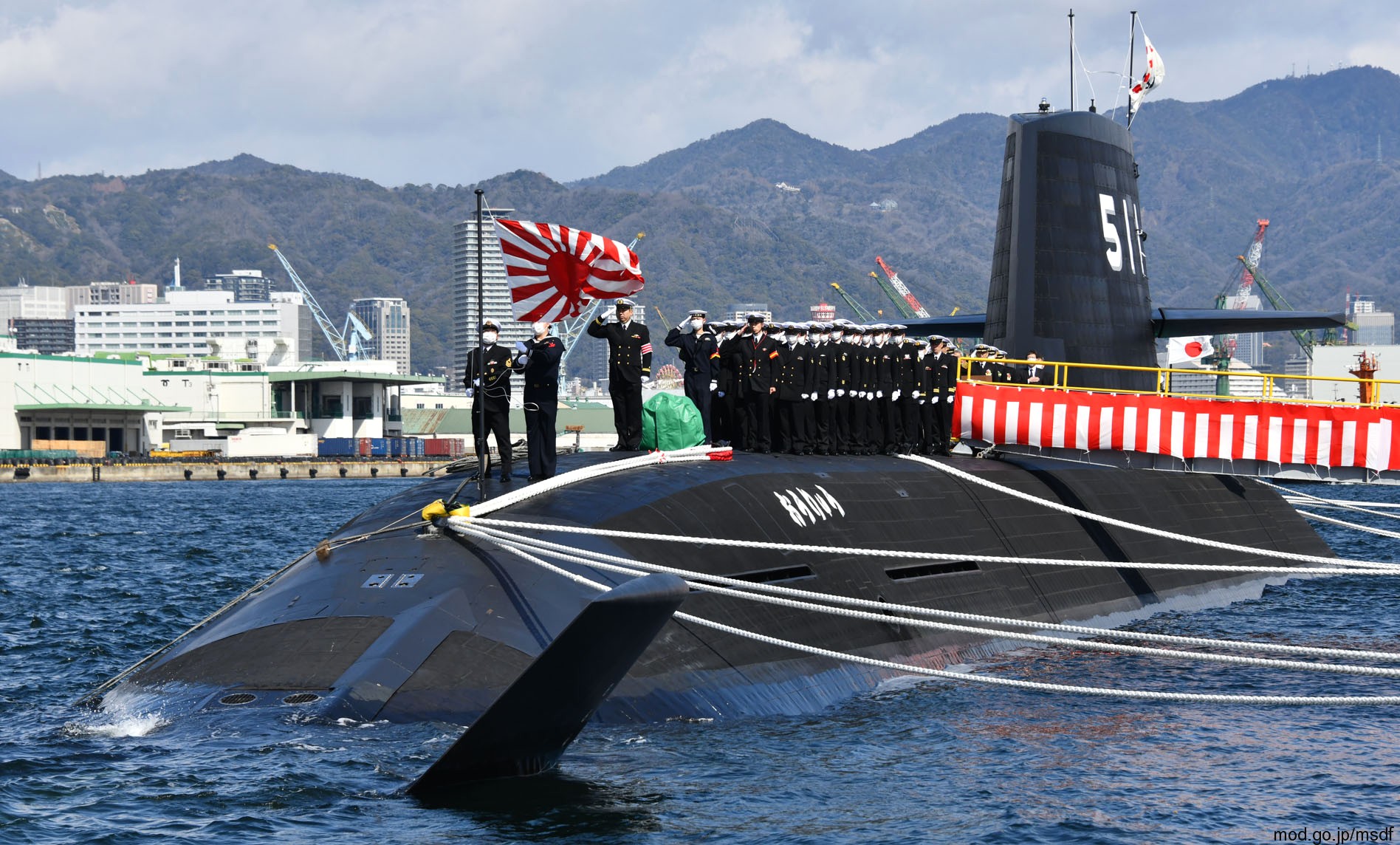 ss-511 js oryu 16ss soryu class attack submarine ssk japan maritime self defense force jmsdf 04