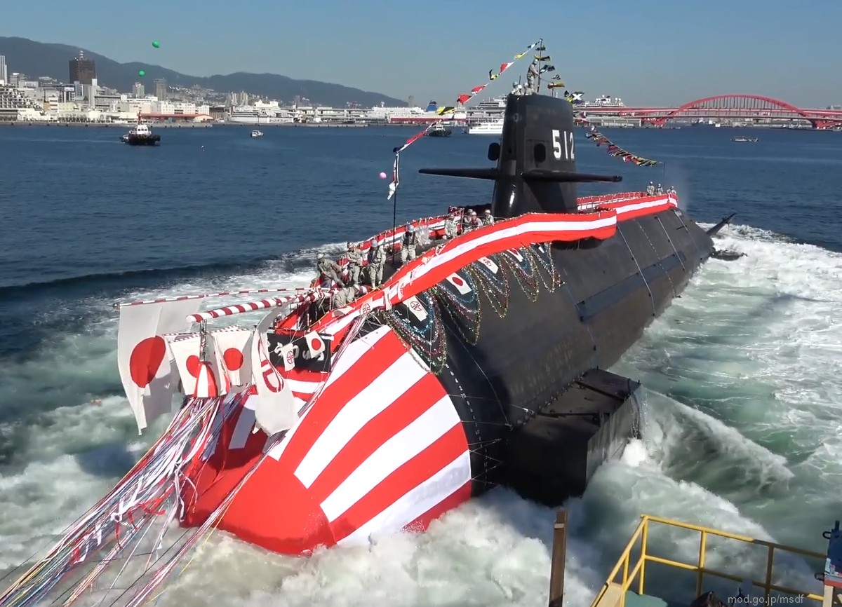 ss-512 js toryu 16ss soryu class attack submarine ssk japan maritime self defense force jmsdf 04