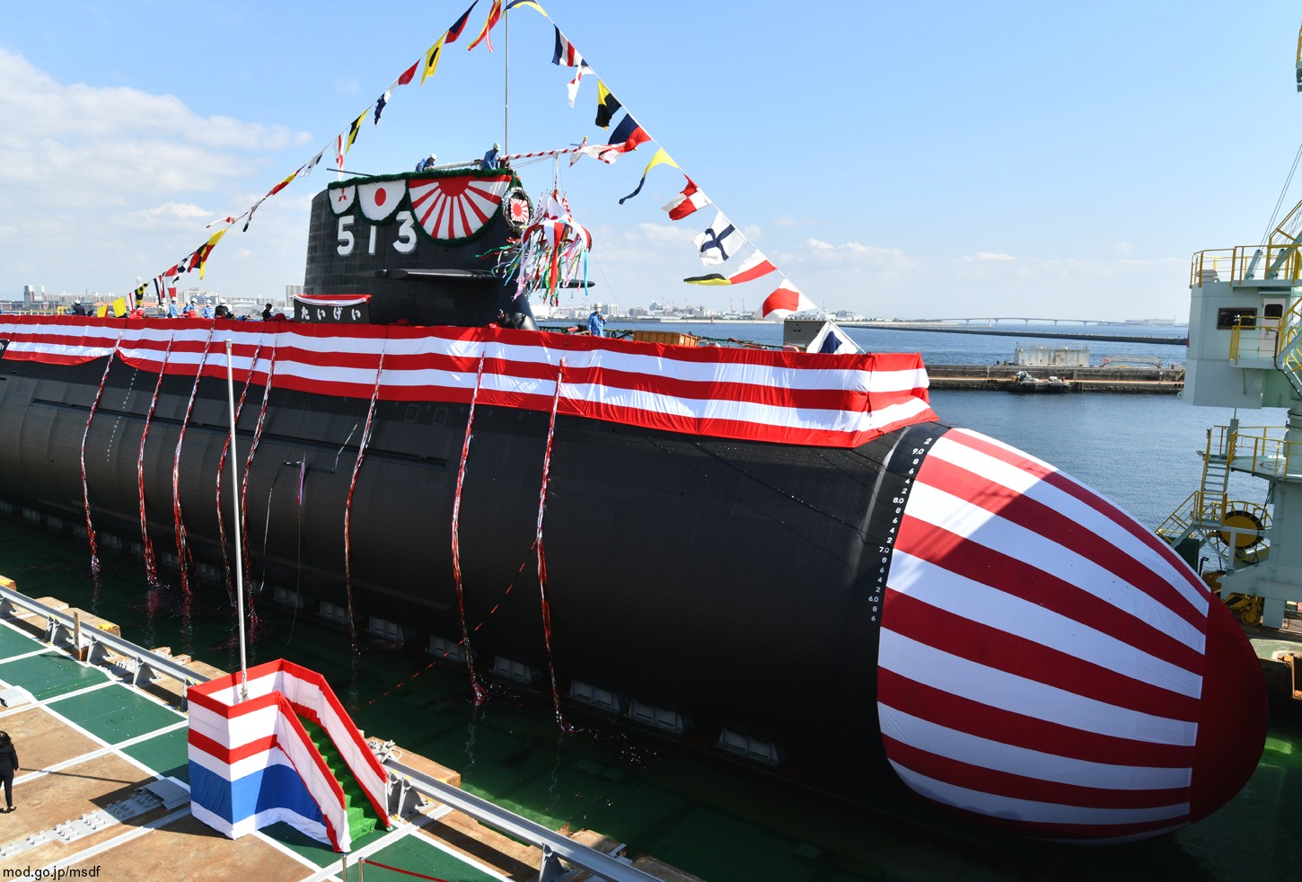 ss-513 js taigei 29ss class attack submarine ssk aip japan maritime self defense force jmsdf 05