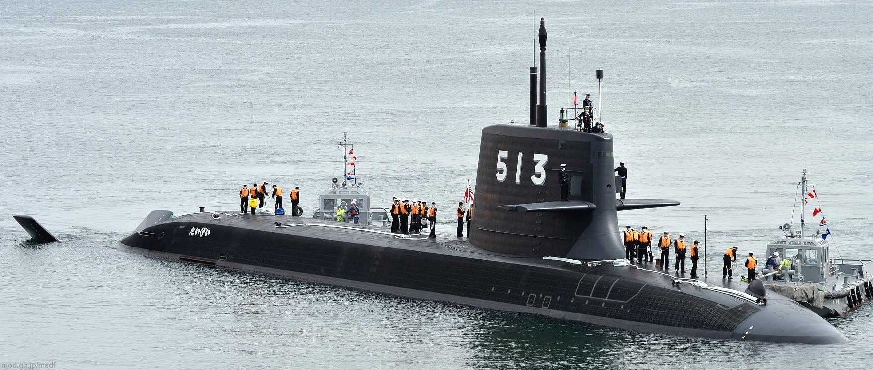 ss-513 js taigei 29ss class attack submarine ssk aip japan maritime self defense force jmsdf 14