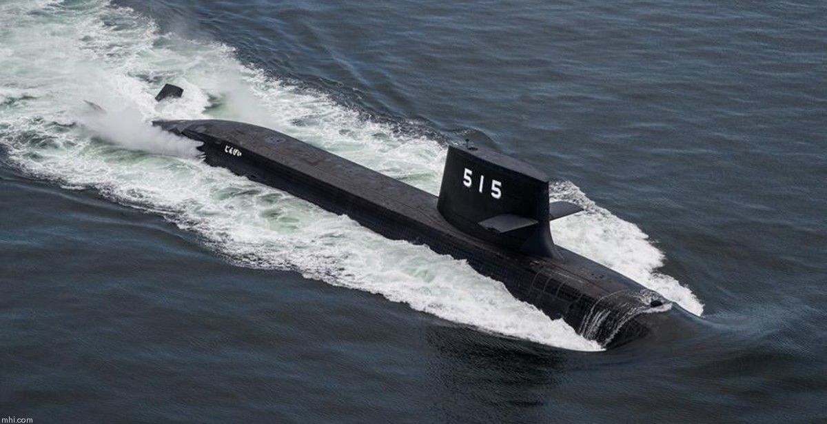 ss-515 js jingei taigei 29ss class attack submarine ssk aip japan maritime self defense force jmsdf 08