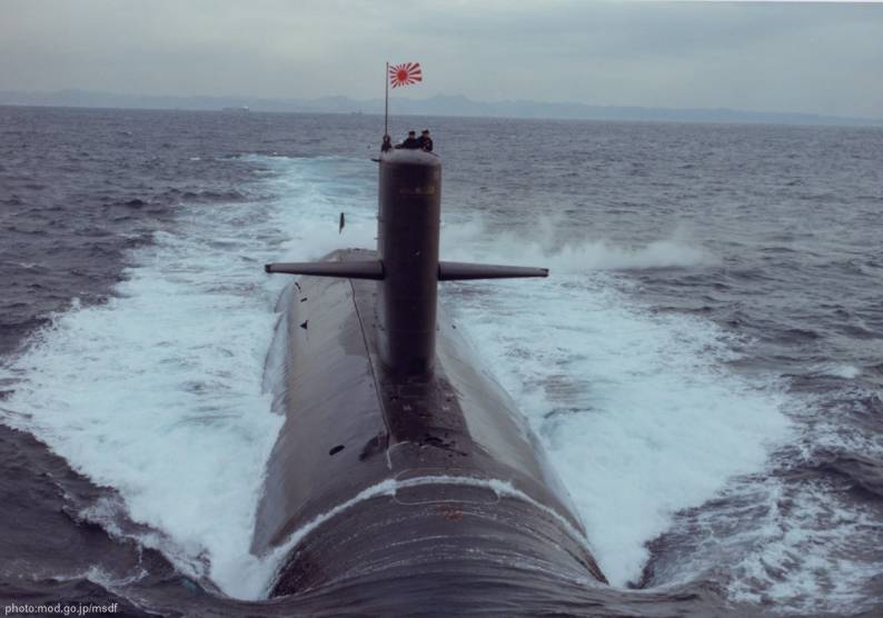 SS-580 JDS Takeshio Yushio class submarine japan maritime self defense force jmsdf