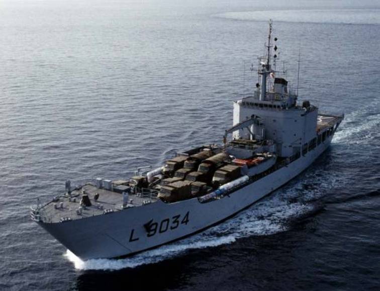 BATRAL Champlain Daoud Ben Aicha class landing ship Moroccan Navy