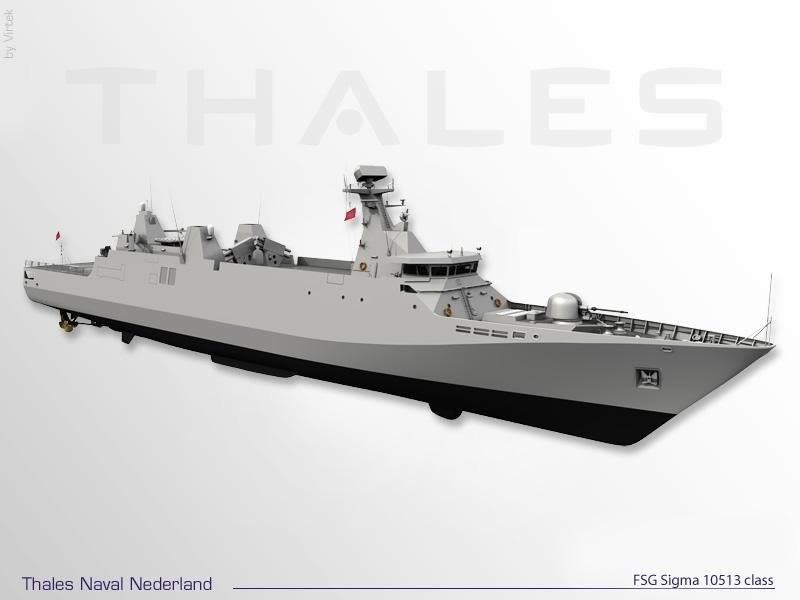 F-613 Tarik Ben Ziad Sigma 10513 class frigate